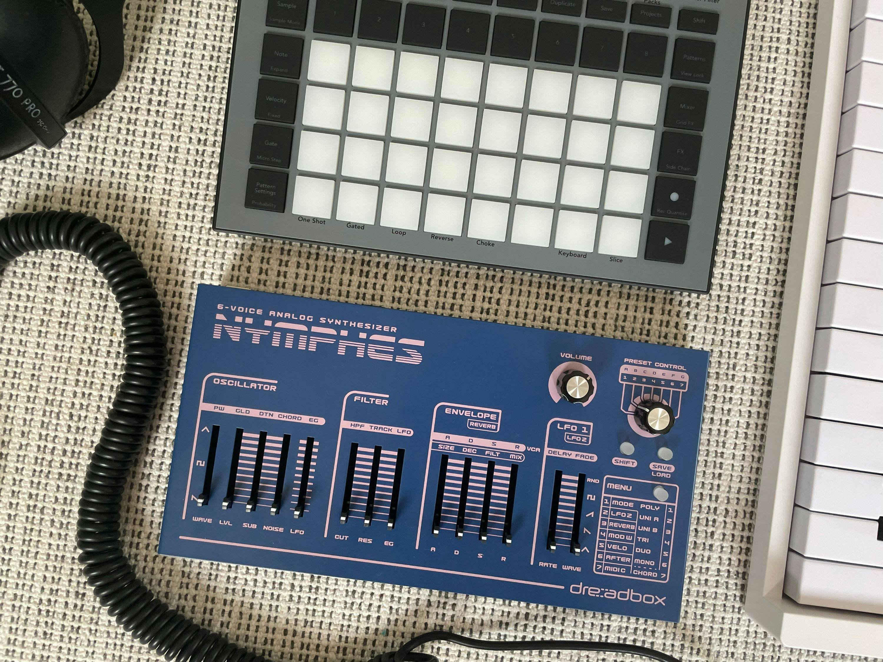 Dreadbox Nymphes 6-Voice Polyphonic Synthesizer - Andertons Music Co.