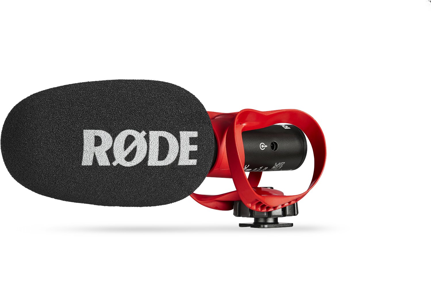 Rode VideoMic GO II USB & TRS Shotgun Mic with Helix Isolation - rode-videomic-go-II-helix-three-quarters-left-with-foamy-8192x5464-rgb-8046x5368-c851de2.jpg