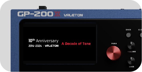 Valeton GP-200X Limited Edition 10th Anniversary Multi-Effects