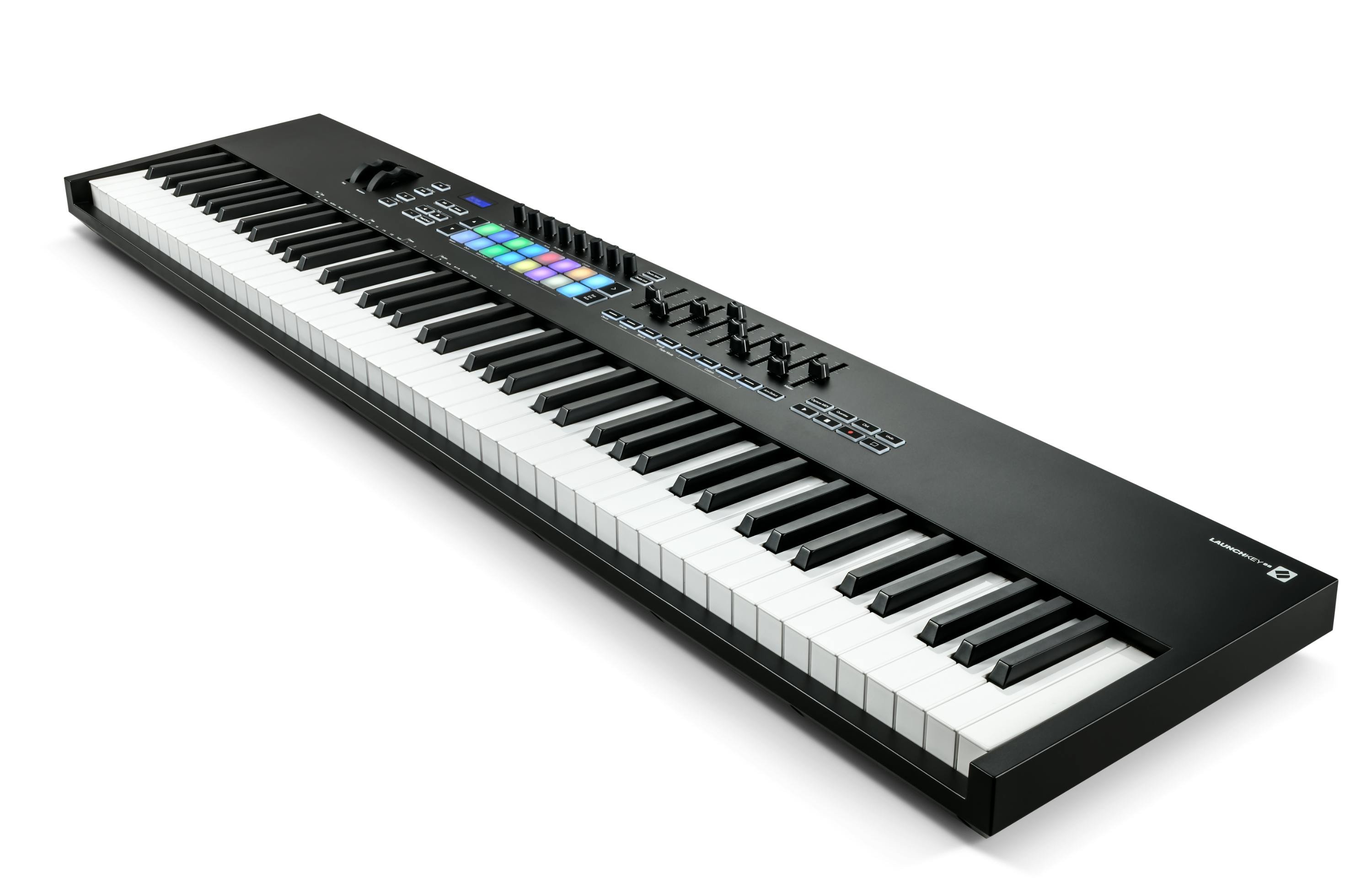 Novation Launchkey 88 MK3 MIDI Keyboard & Controller - 508201-LK88_3quart-right_HR.jpg