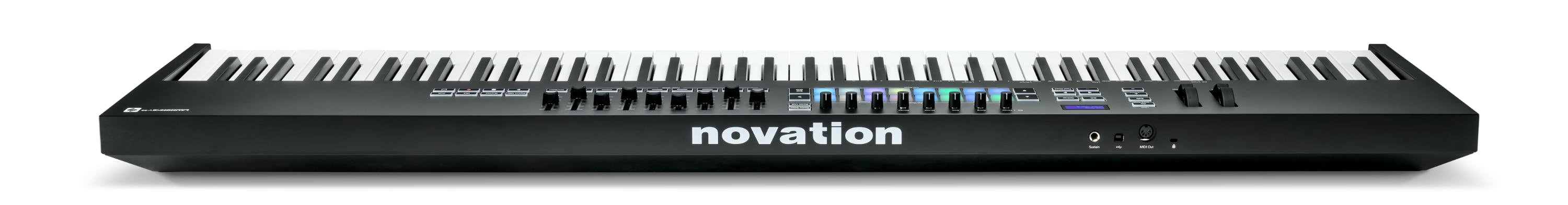 Novation Launchkey 88 MK3 MIDI Keyboard & Controller - 508202-LK88_rear-elevated_HR.jpg