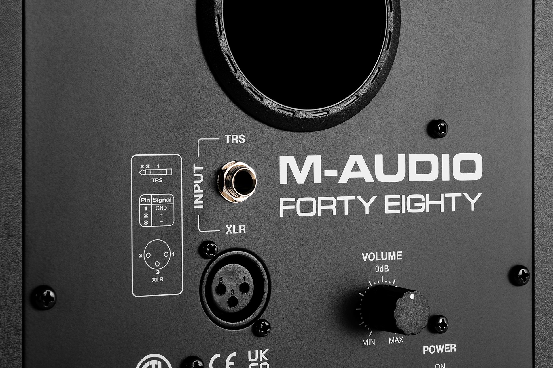 M-Audio Forty Eighty 150W 8" Studio Monitor - M-AUDIO - Forty Eighty - Detail 03 - Web.jpg