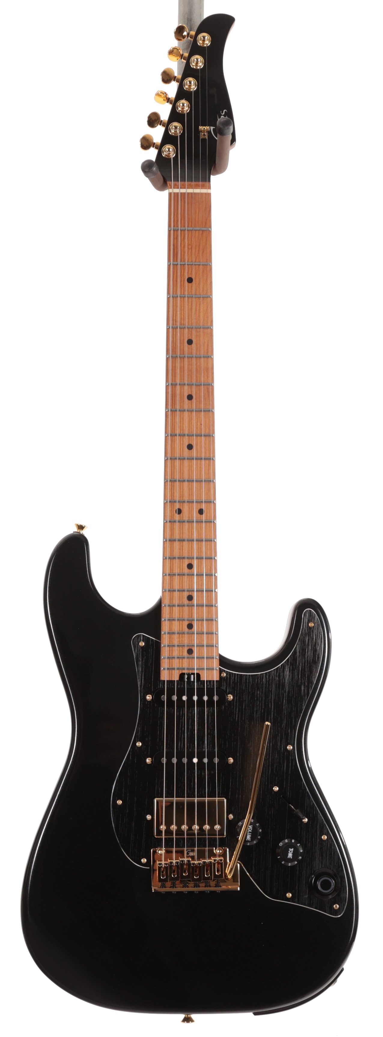 Mooer GTRS S901 Standard Intelligent Guitar In Pearl Black Roasted Maple Board - S901PB (12).jpg