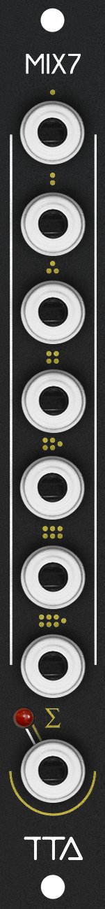 TipTop Audio - MIX7 Analog Summing Mixer - Black - TT-MIX7BK-Tiptop_Audio_MIX7_Black.jpg