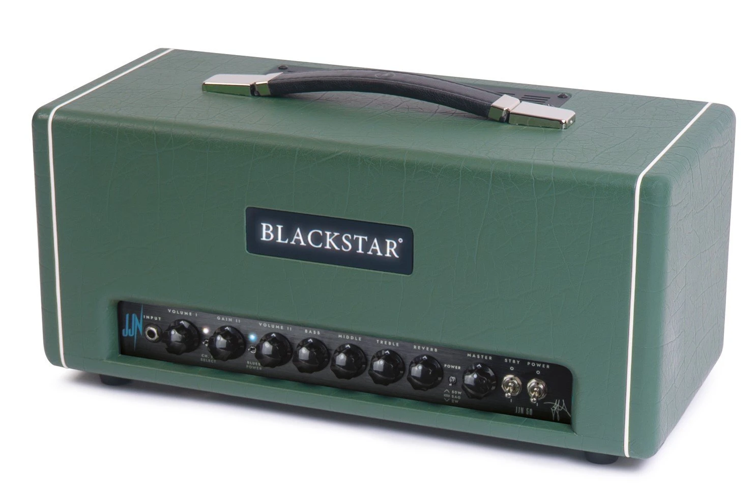 Blackstar St James JJN50 Jared James Nicholls signature 50W Valve Head in Racing Green - BA263010-H ST-JAMES-JJN-50H-3-4L.jpg