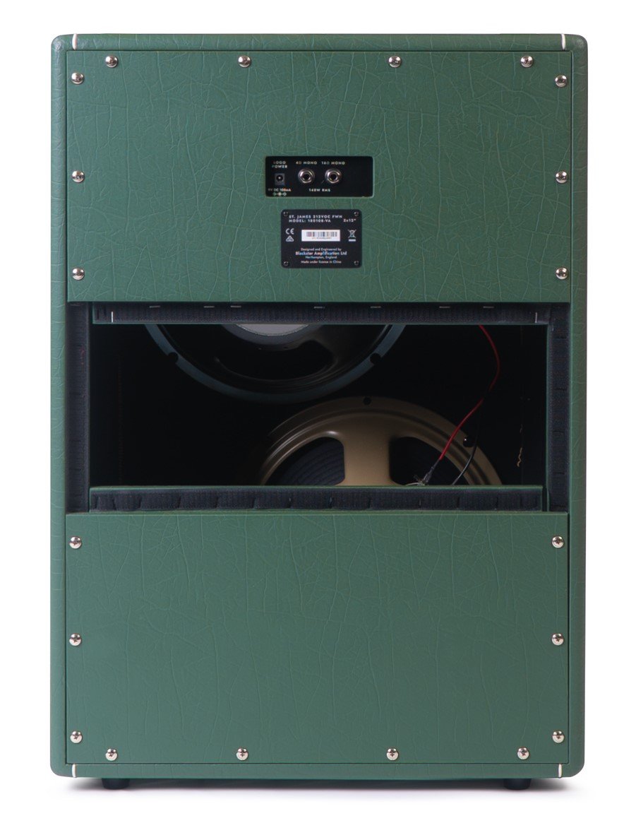 Blackstar St James JJN Jared James Nicholls signature 212VOC 2X12 Cab in Racing Green - BA263012-H ST-JAMES-JJN-212VOC-REAR-OPEN.jpg