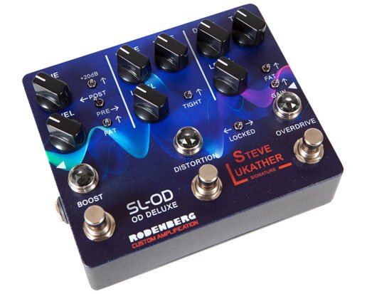 Rodenberg SL-OD Deluxe Steve Lukather Signature Overdrive Pedal
