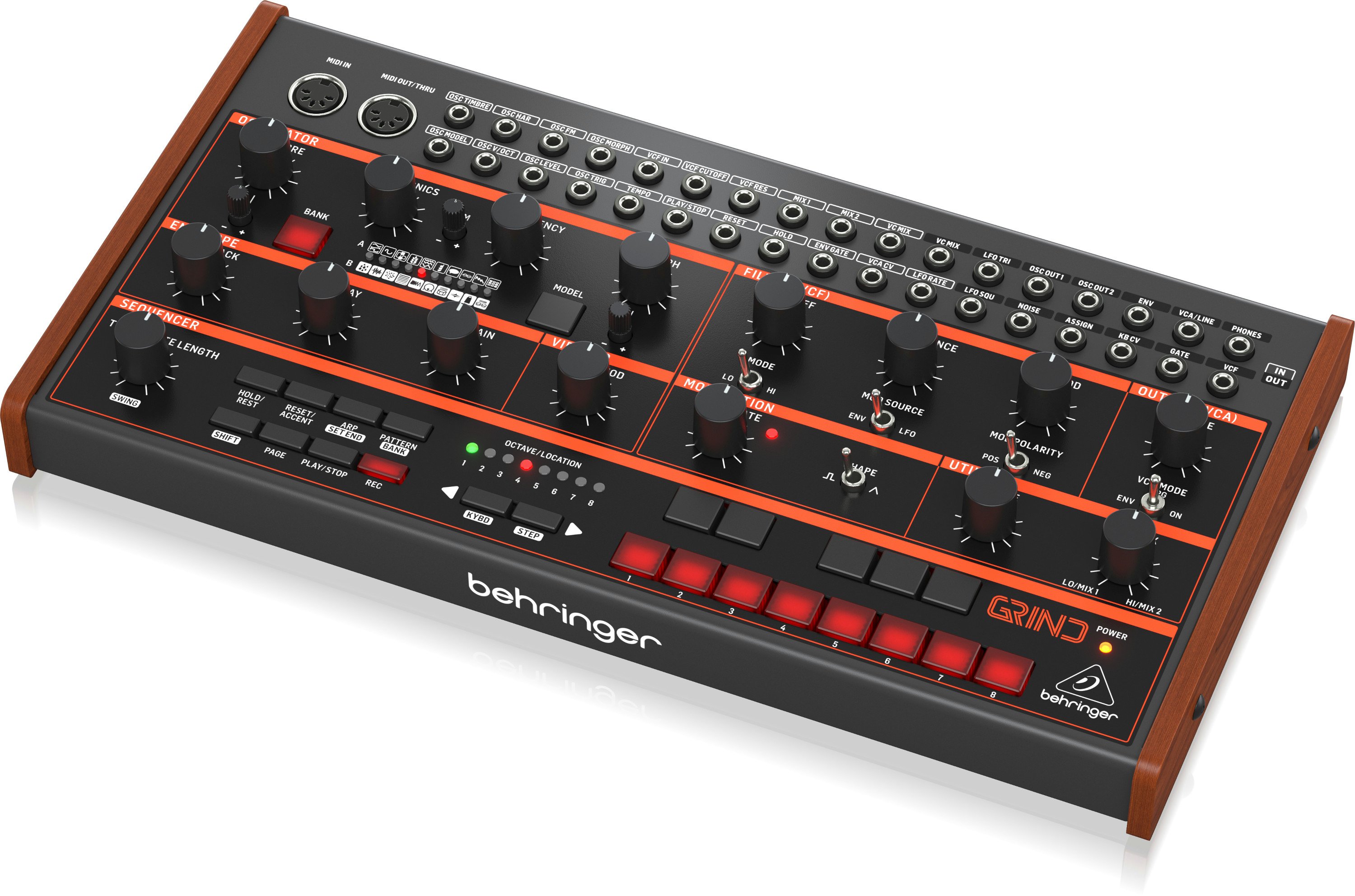 Behringer GRIND Hybrid Semi-Modular Synthesizer - Andertons Music Co