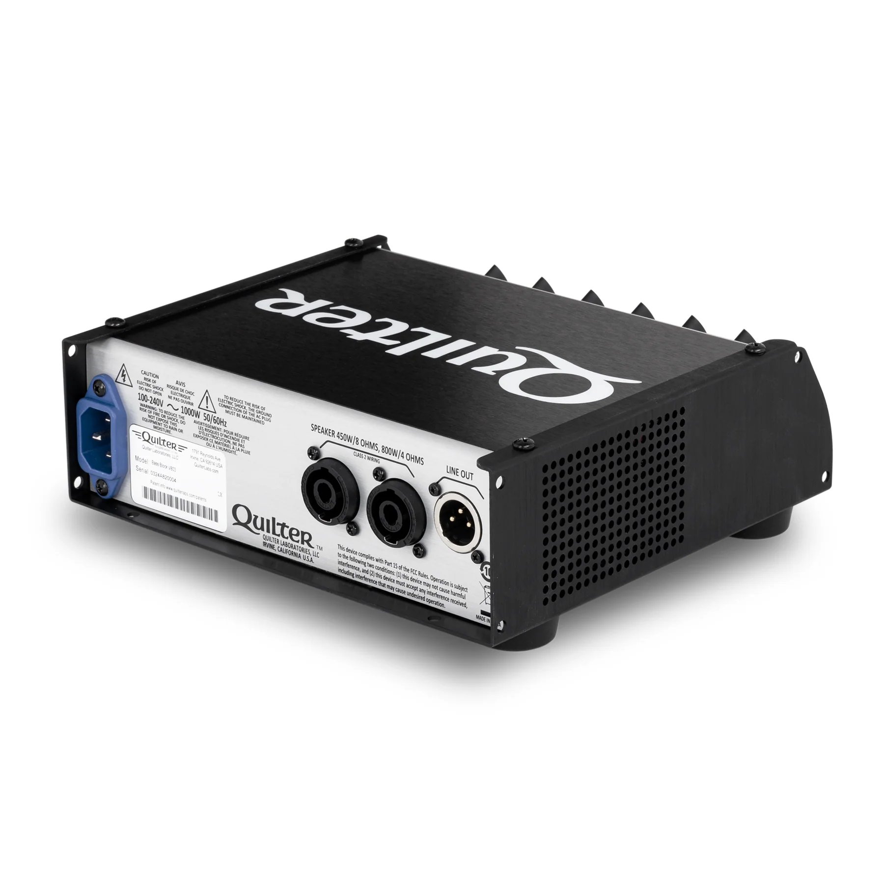 Quilter Labs Bass Block V803 800W Bass Amp Head - V803_ANGLE03_1800x1800.jpg