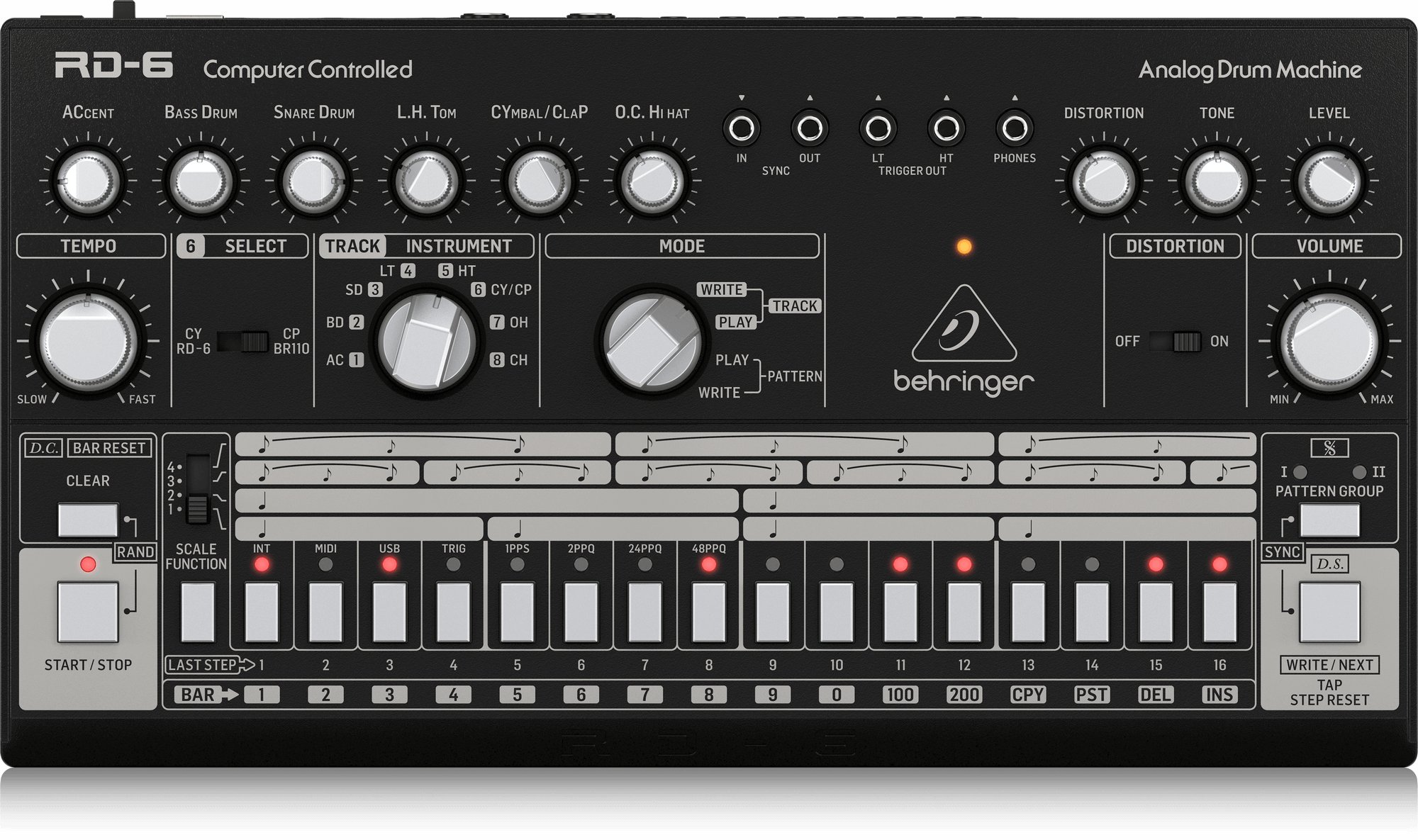 Behringer RD-6-BK Classic Analog Drum Machine in BLACK - 405060-1598430980622.jpg
