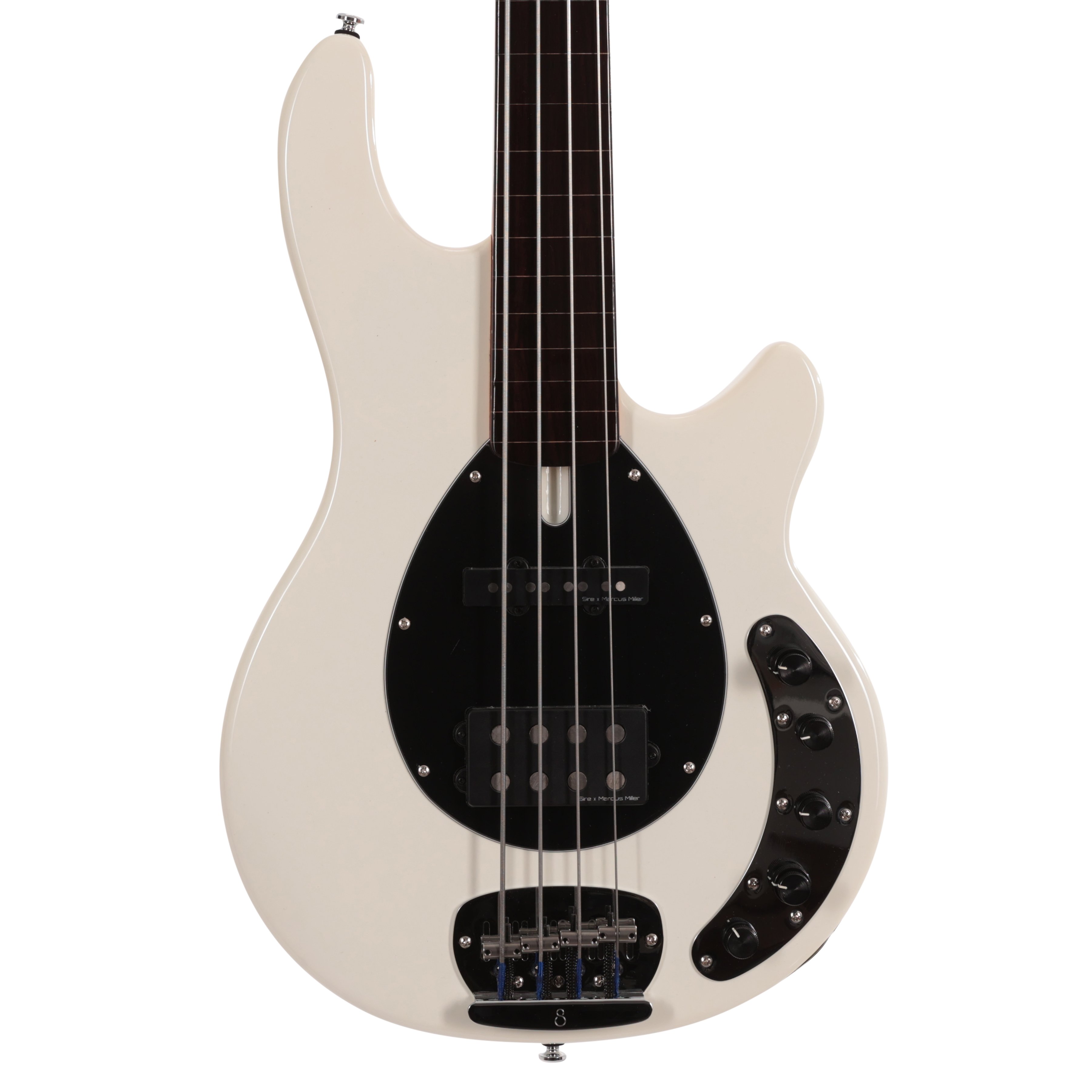 Sire Marcus Miller Z7 Fretless 4-String Bass Guitar in Antique White - SIREFLZ74AWH (2).jpg