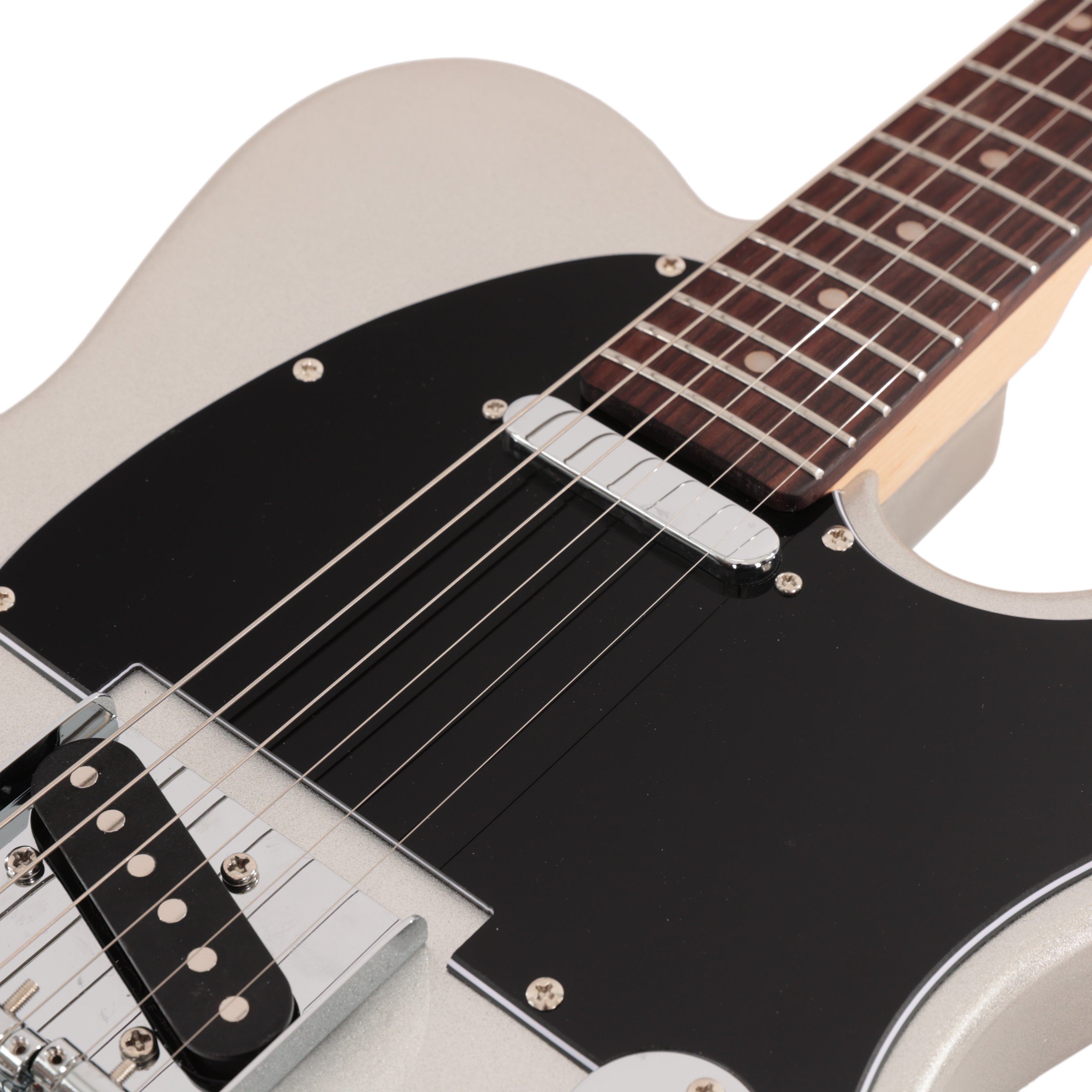 EastCoast T1 Electric Guitar in Slick Silver - EC-T1-SLS (6).jpg