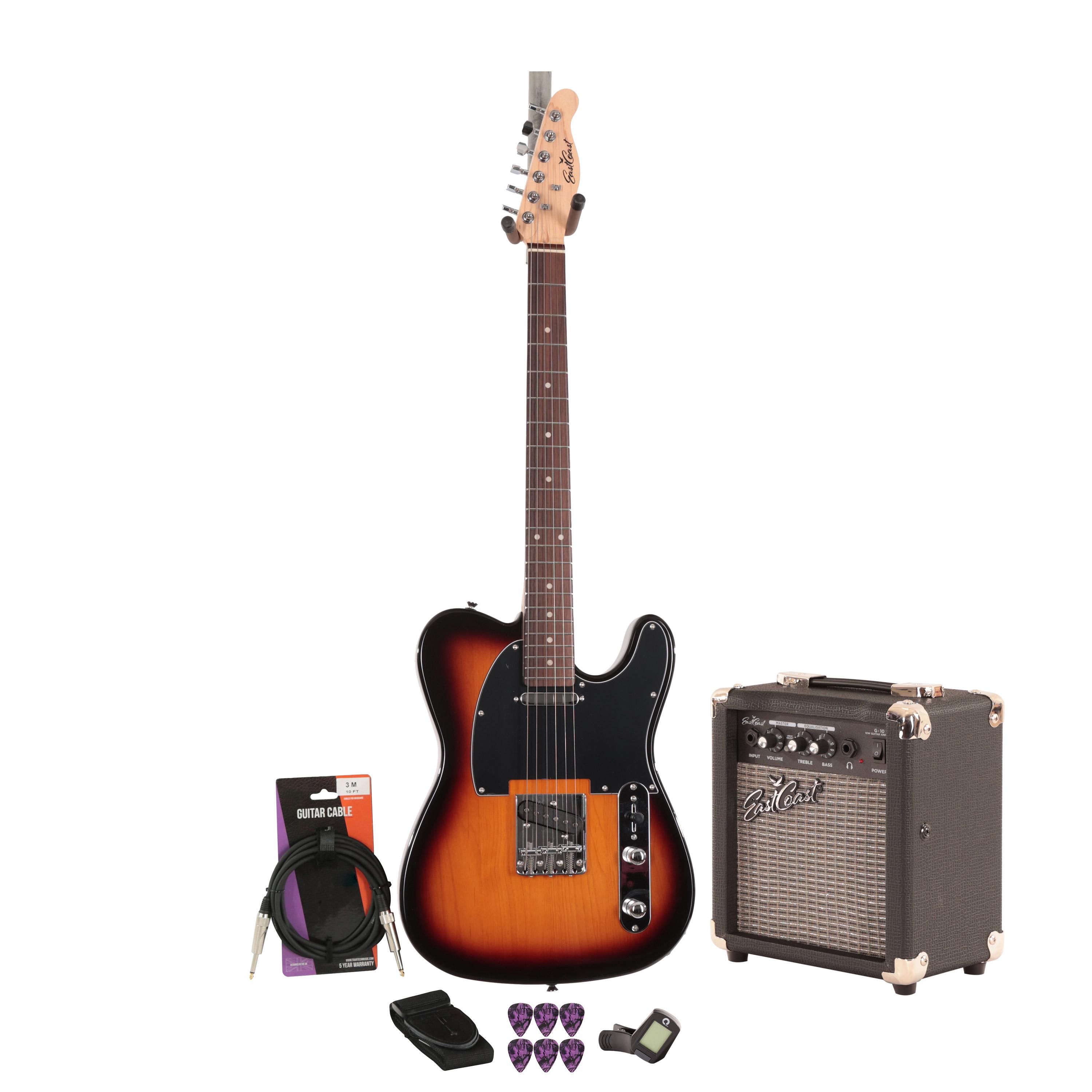 EastCoast T1 Electric Guitar Starter Pack in Vintage Sunburst with 10W Amp & Accessories - _BUN-EC-T1-VSB-10-v2.jpg