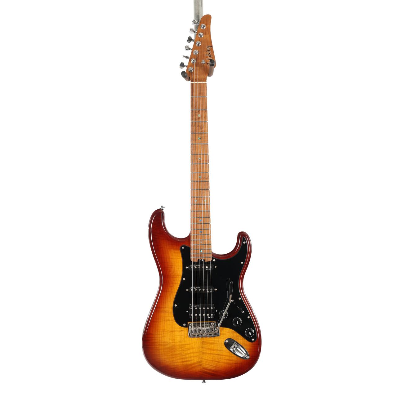 Soloking MS-1 Artisan HSS Electric Guitar in Honeyburst with Maple Fretboard - MS-1-ARTISAN-HB (3).jpg