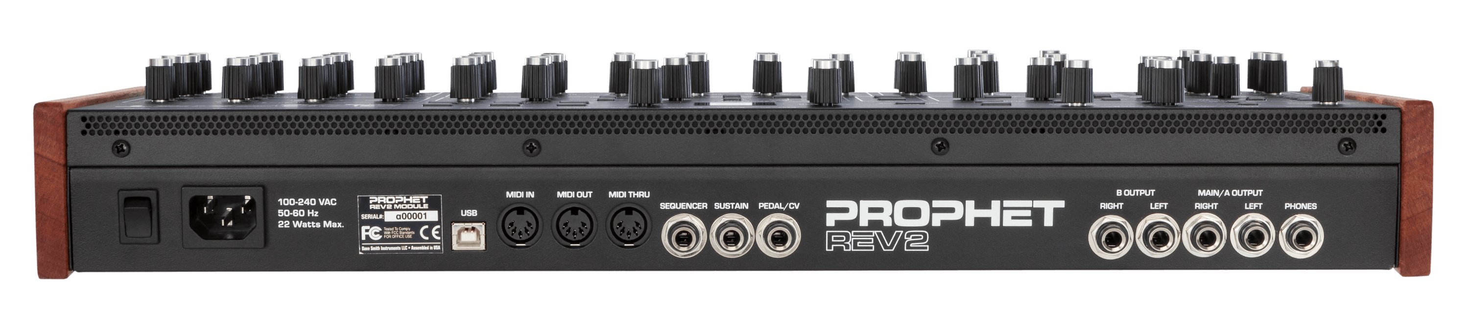 Dave Smith Prophet REV2 Polyphonic 16-Voice Desktop Synth - 384365-Rev2-Module-Back.jpg