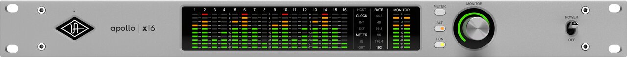 Universal Audio Apollo x16 Gen 2 ULT Audio Interface - Apollo_x16_Gen2_Front_Trans.jpg