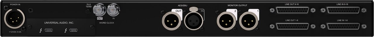 Universal Audio Apollo x16 Gen 2 ULT Audio Interface - Apollo_x16_Gen2_Rear_Trans.jpg