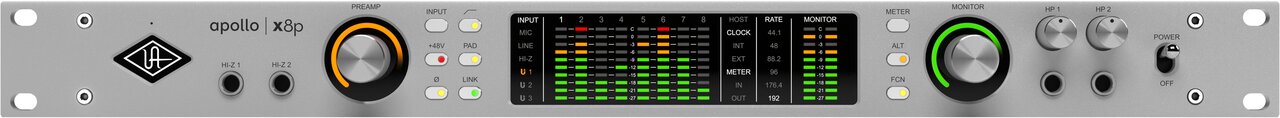Apollo x8p Gen 2 ESS Audio Interface - Andertons Music Co
