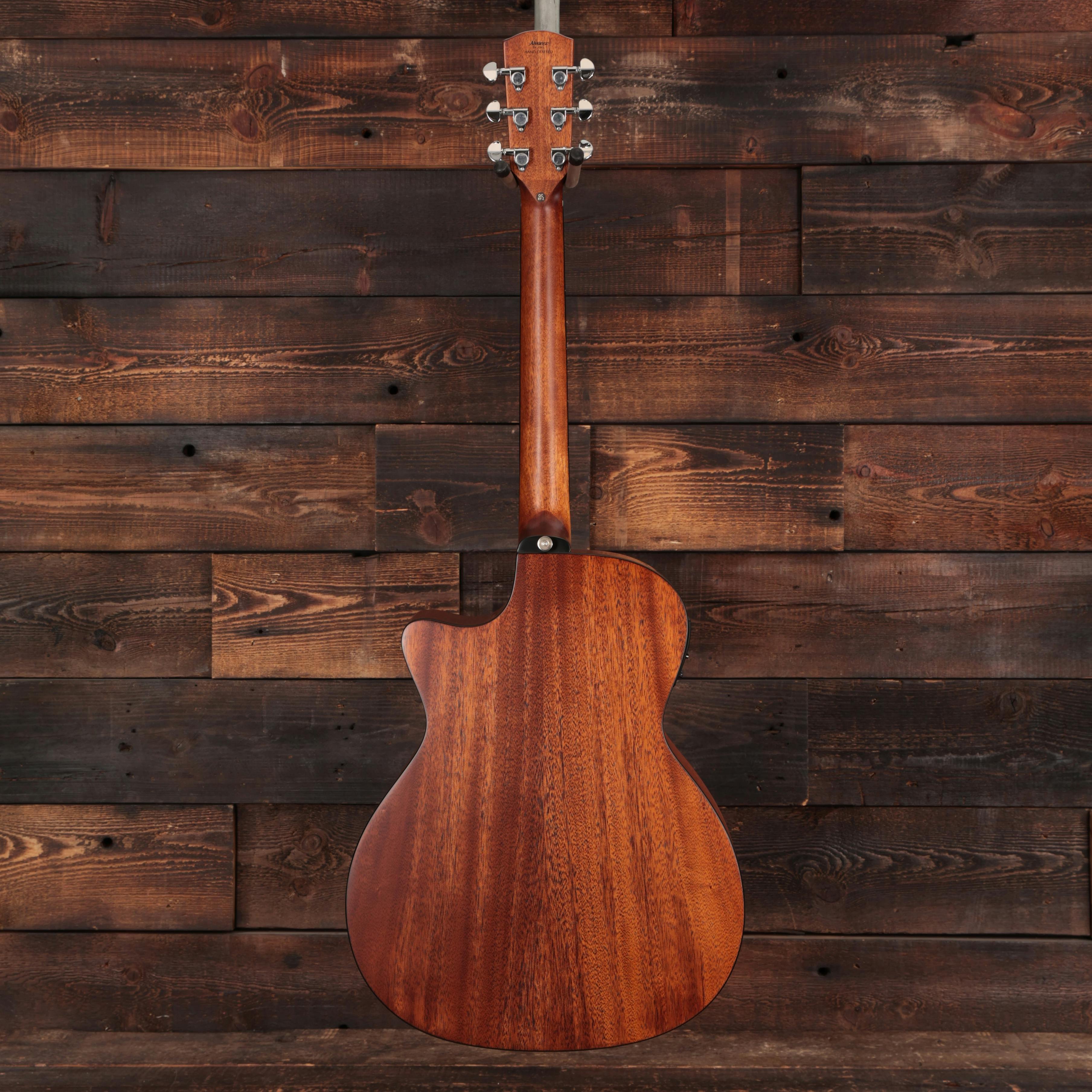 Alvarez Performer AG60CE Grand Auditorium Electro-Acoustic in Shadowburst - AG60CEPERFORMER-ag60-grand-performer-alvarez-back.jpg