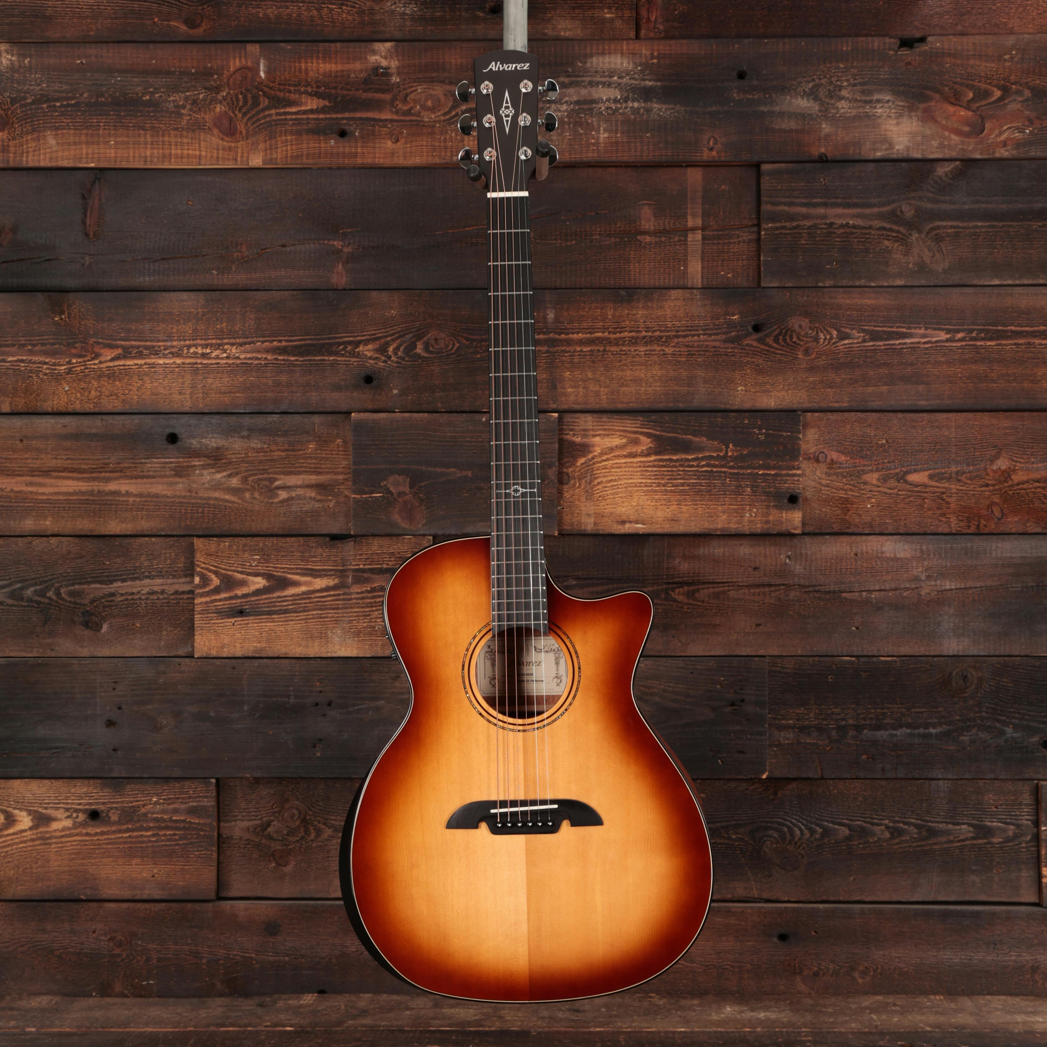 Alvarez Performer AG60CE Grand Auditorium Electro Acoustic in Shadowburst - AG60CEPERFORMER-ag60-grand-performer-alvarez-front.jpg