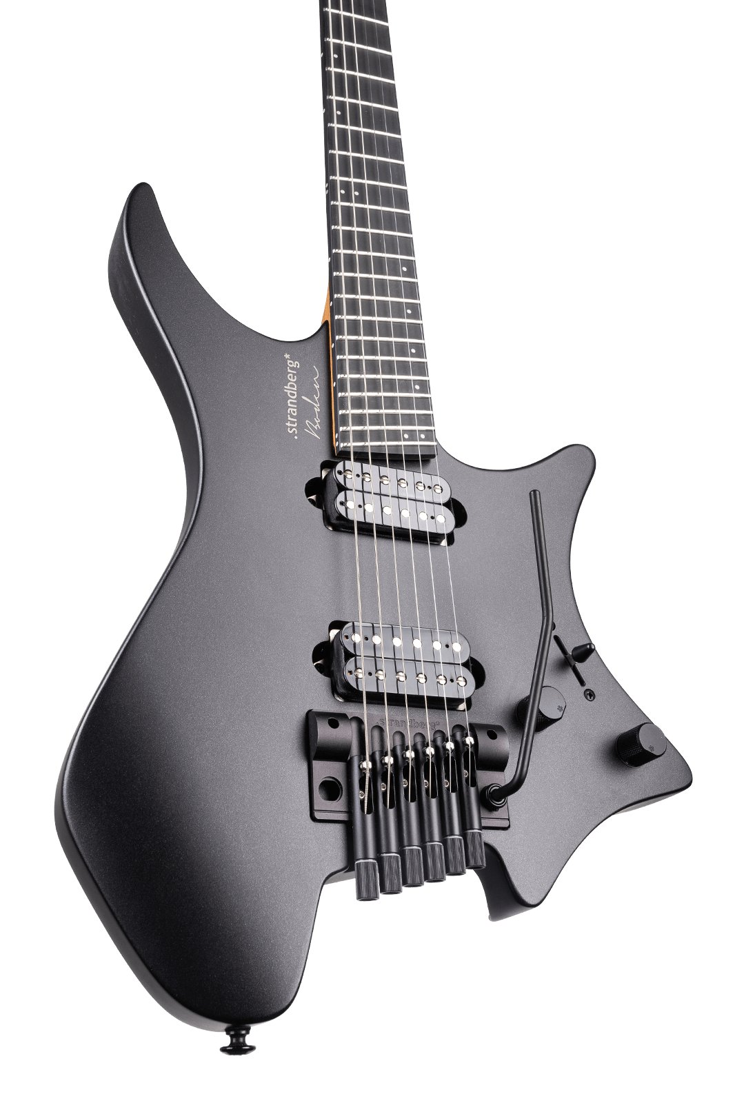 Strandberg Boden Metal NX 6 Electric Guitar in Black Granite with