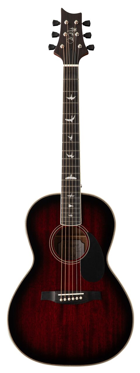 PRS SE P20 Parlour Electro Acoustic in Fire Red Burst - SE P20 Fire Red Burst.jpg