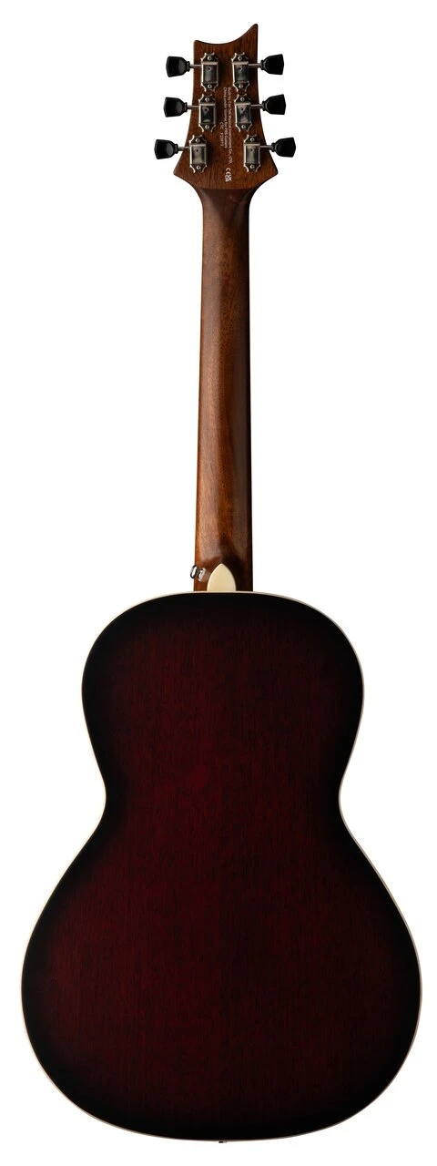 PRS SE P20 Parlour Electro Acoustic in Fire Red Burst - SE P20 Fire Red Burst_back.jpg