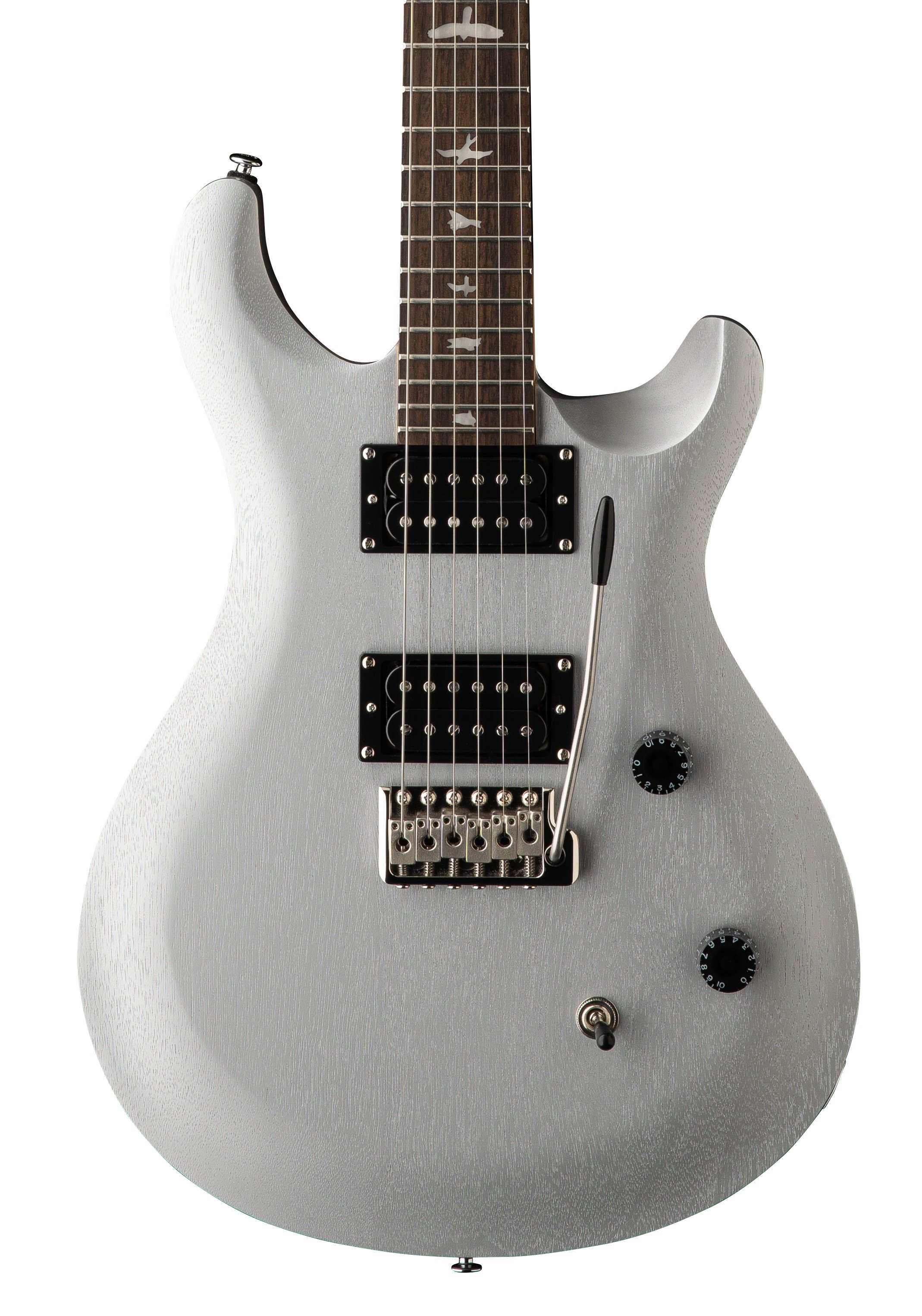 PRS SE CE24 Standard Satin Electric Guitar in Metallic Silver - SE CE 24 Standard Satin Metallic Silver-hero.jpg