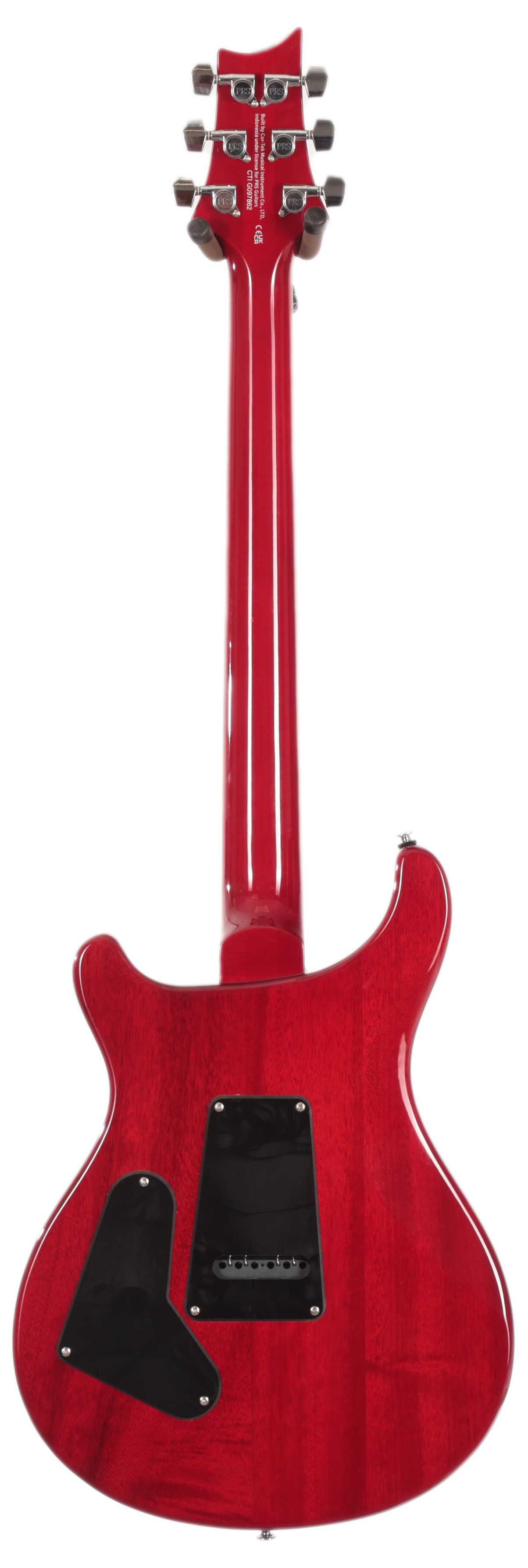 PRS SE Custom 24 Electric Guitar in Charcoal Cherry Burst - CU44GG (4)_compressed.jpg