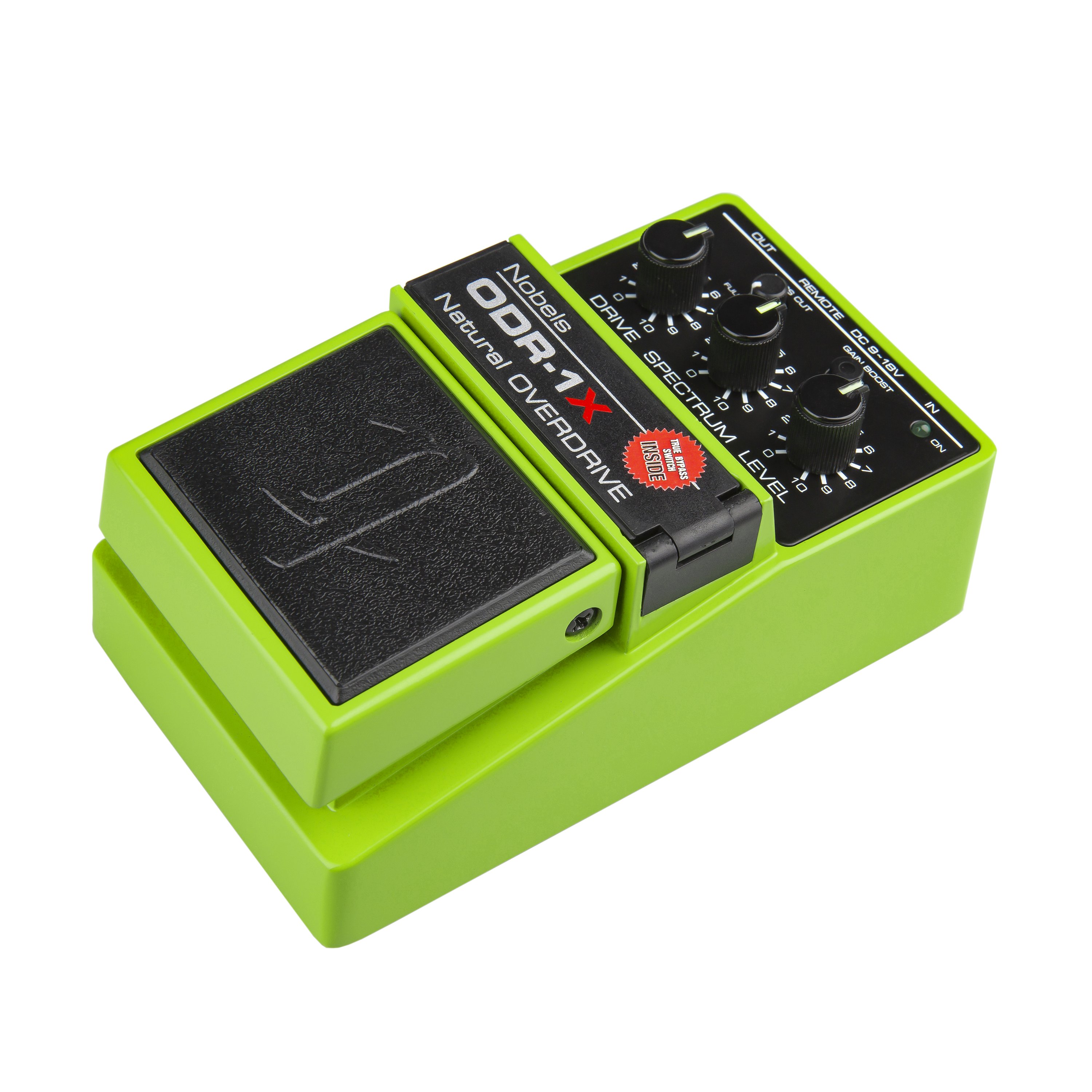 ギター Nobels ODR-1 BC Natural Overdrive Nobels ODR-1 BC オーバードライブ・ペダル ODR-1にベースカット