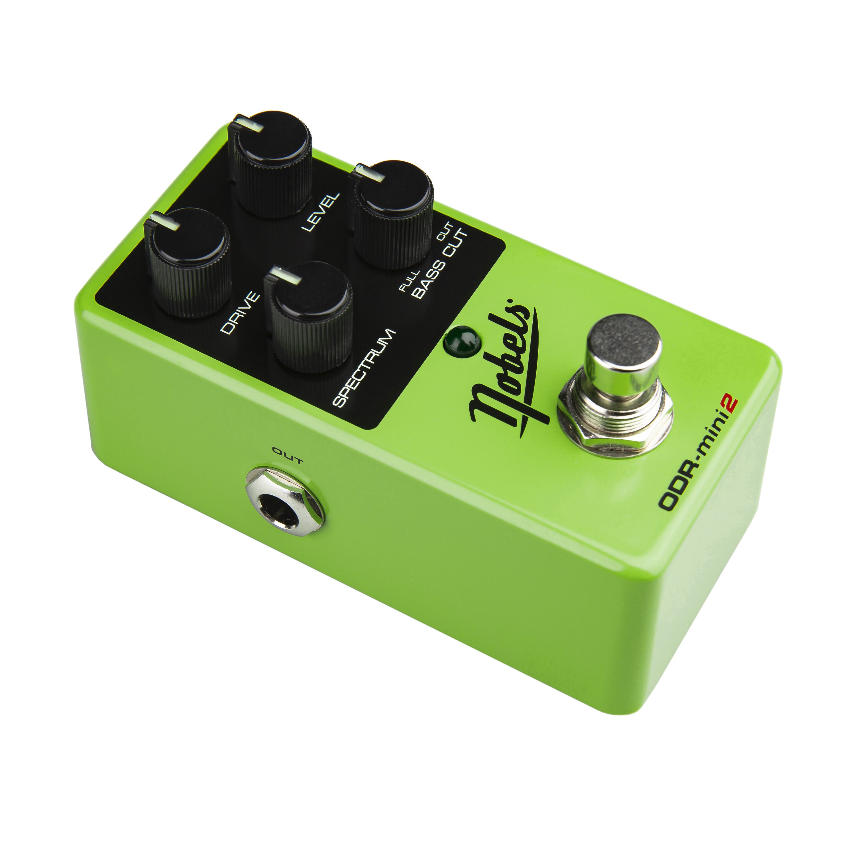 Nobels ODR-Mini2 Mini Overdrive Pedal with Bass Cut Control - nobels-odr_mini_2-lhs.jpg