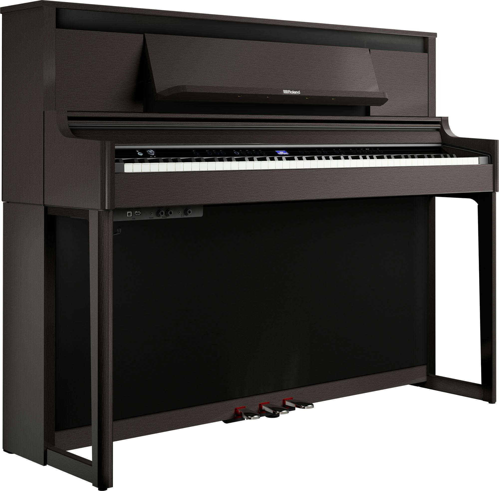 Roland LX 6 CH  Luxury Upright Piano in Dark Rosewood - LX-6-DR-LX-6_DR_DR1.jpg