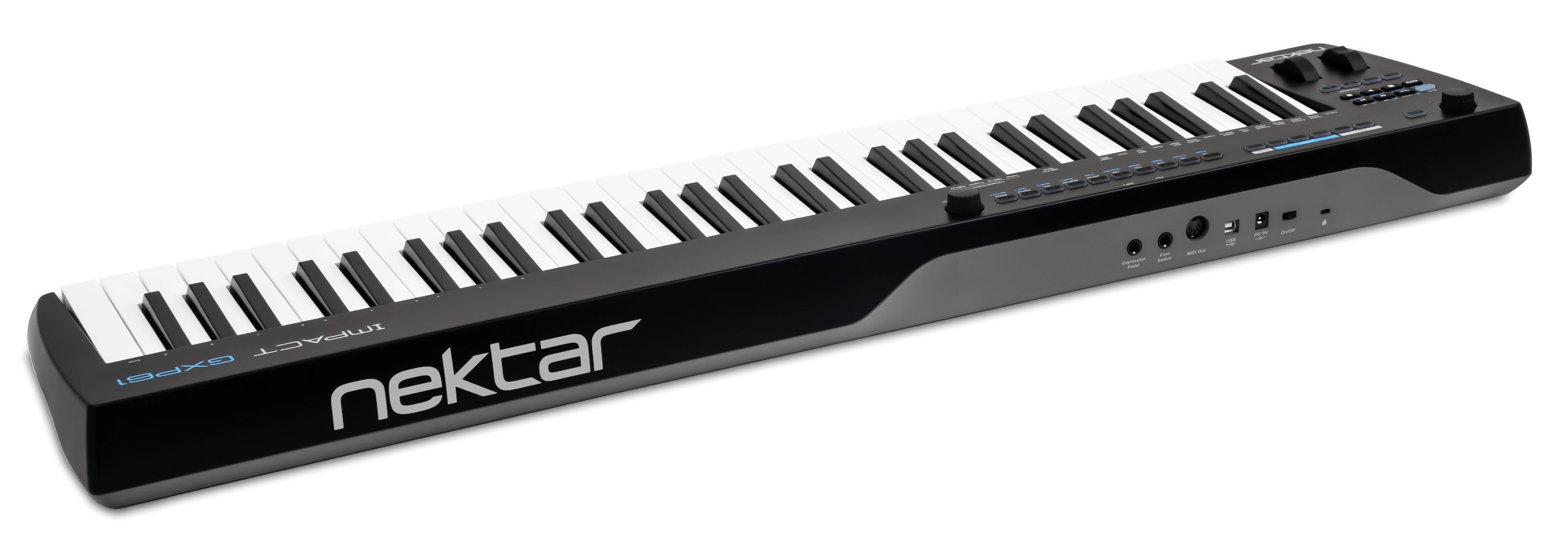 Nektar Impact GXP61 MIDI Keyboard & Controller - 454132-GXP61_Rear_Left_5544x1965PX.jpg
