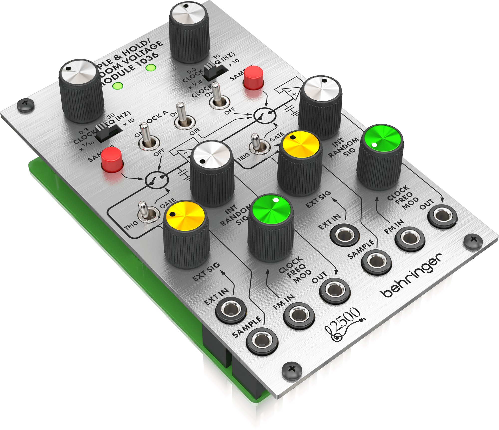 Behringer Sample & Hold / Random Voltage Module 1036 Eurorack Module - 461977-000-E9300-00010 (2).jpg