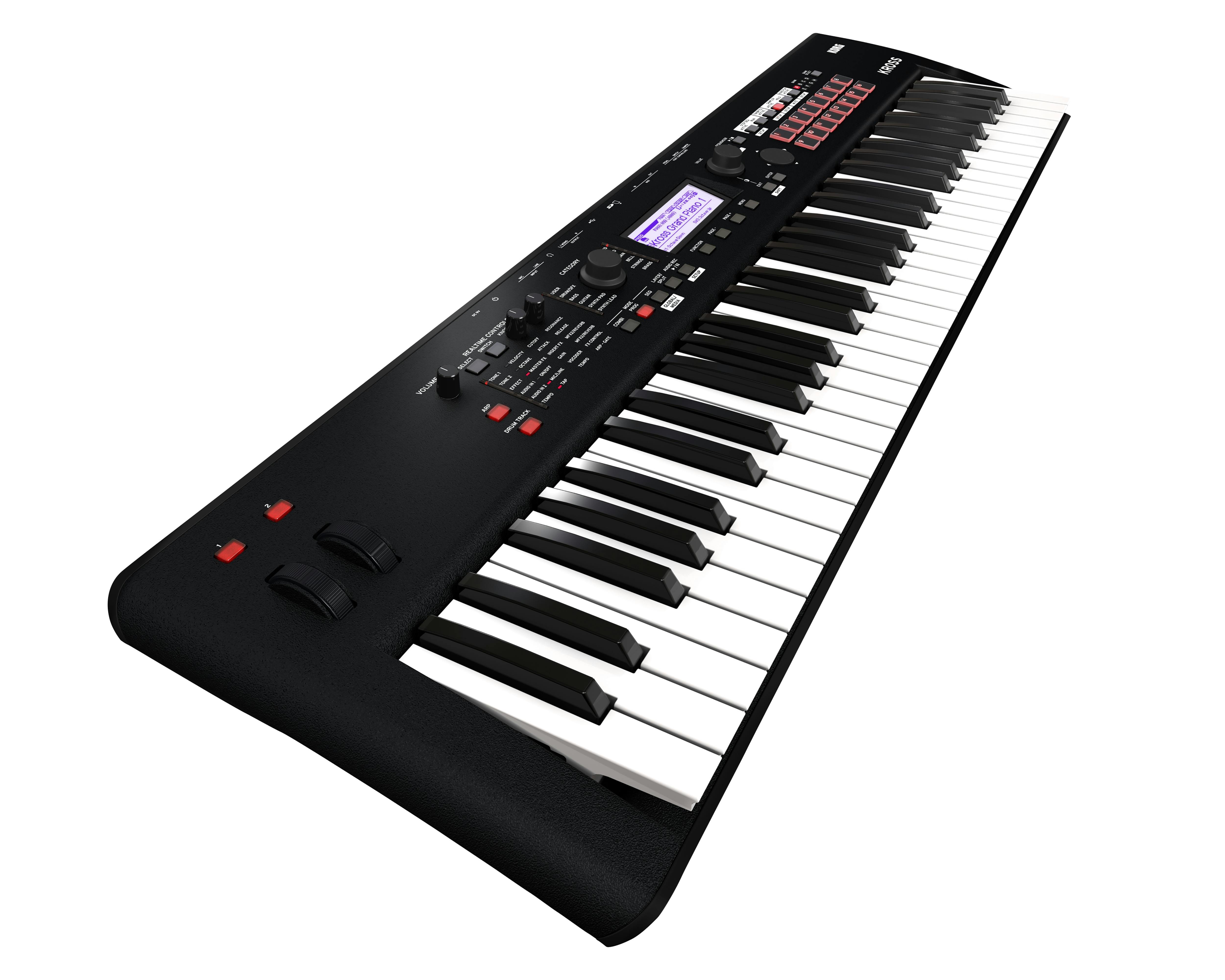 Korg Kross 61 MKII - 61 Key Workstation in Matte Black - Andertons