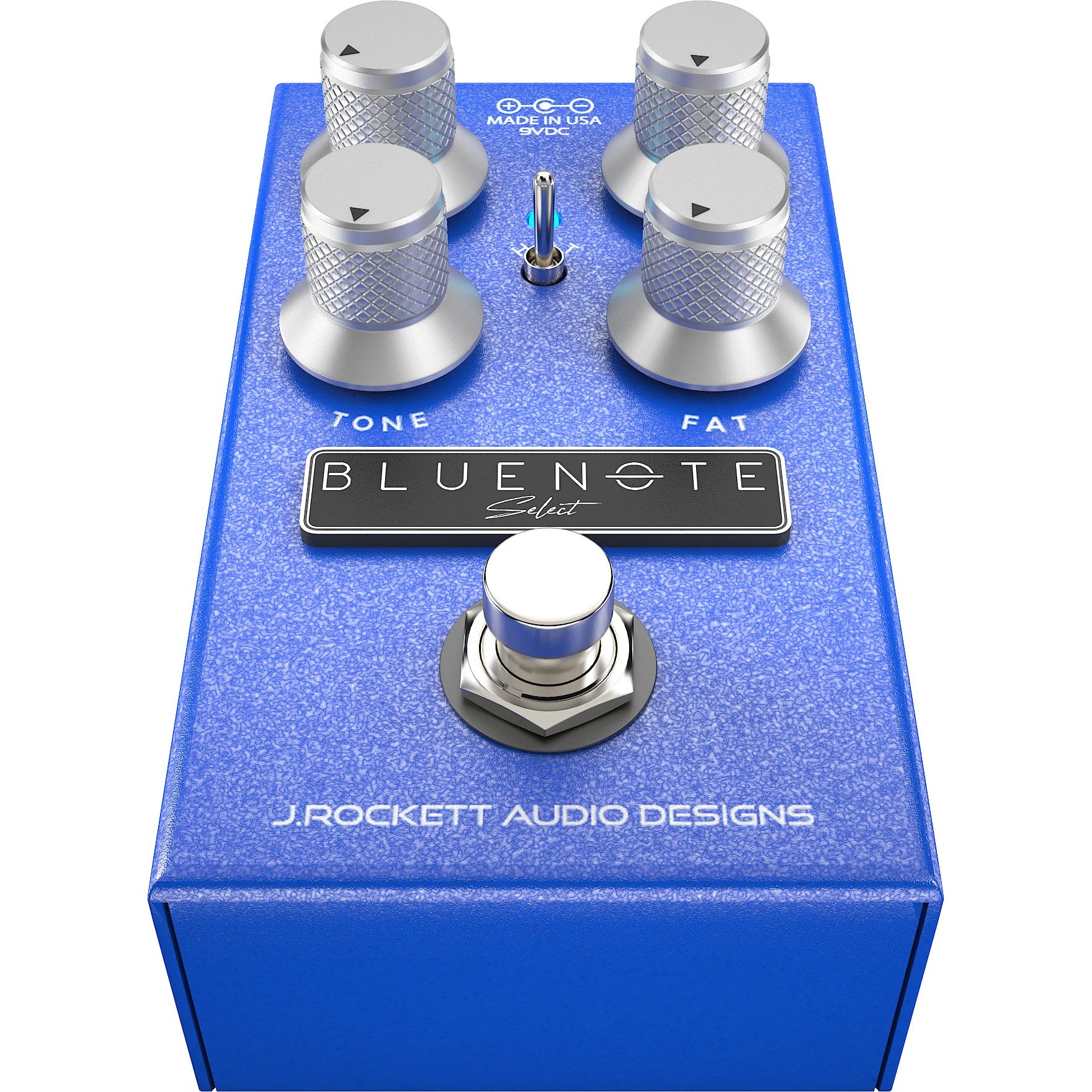 J Rockett Audio Designs Blue Note Select - Low Gain Overdrive FX Pedal - BLUENOTESELECT 3.jpg