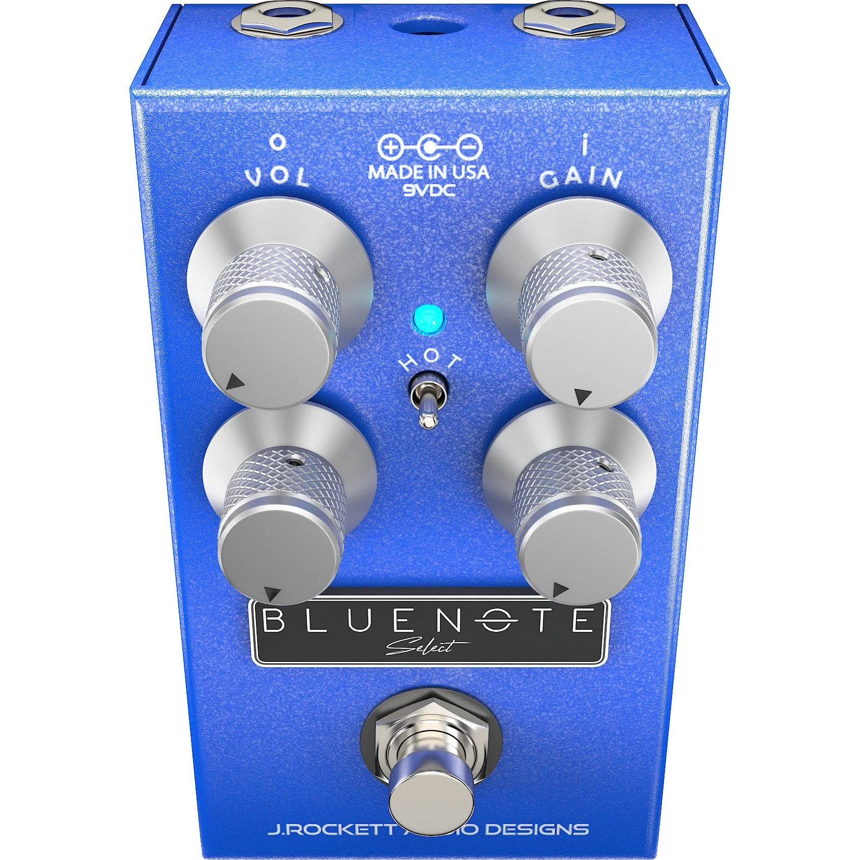 J Rockett Audio Designs Blue Note Select - Low Gain Overdrive FX Pedal - BLUENOTESELECT 5.jpg