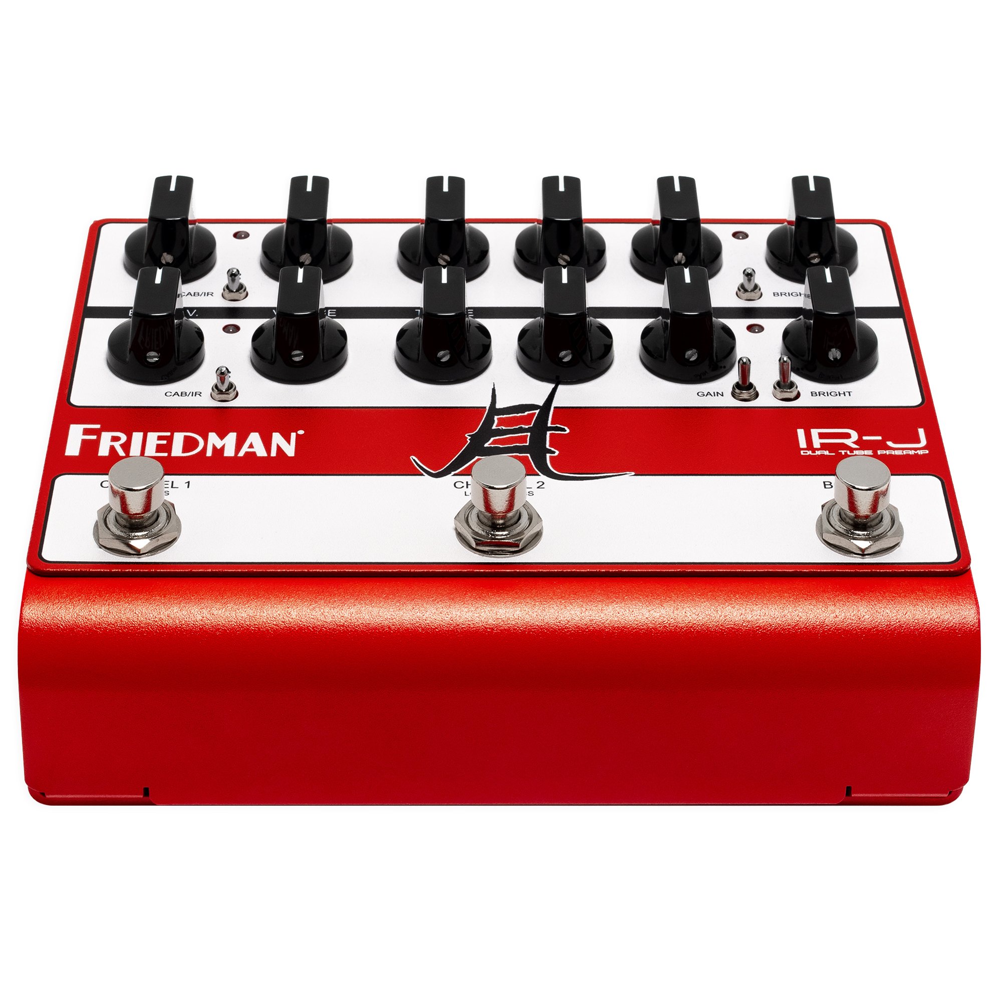 Friedman IR-J All-Tube Jake E. Lee Signature Preamp Pedal - FRIEDMAN-IR-J-FRONT.jpg