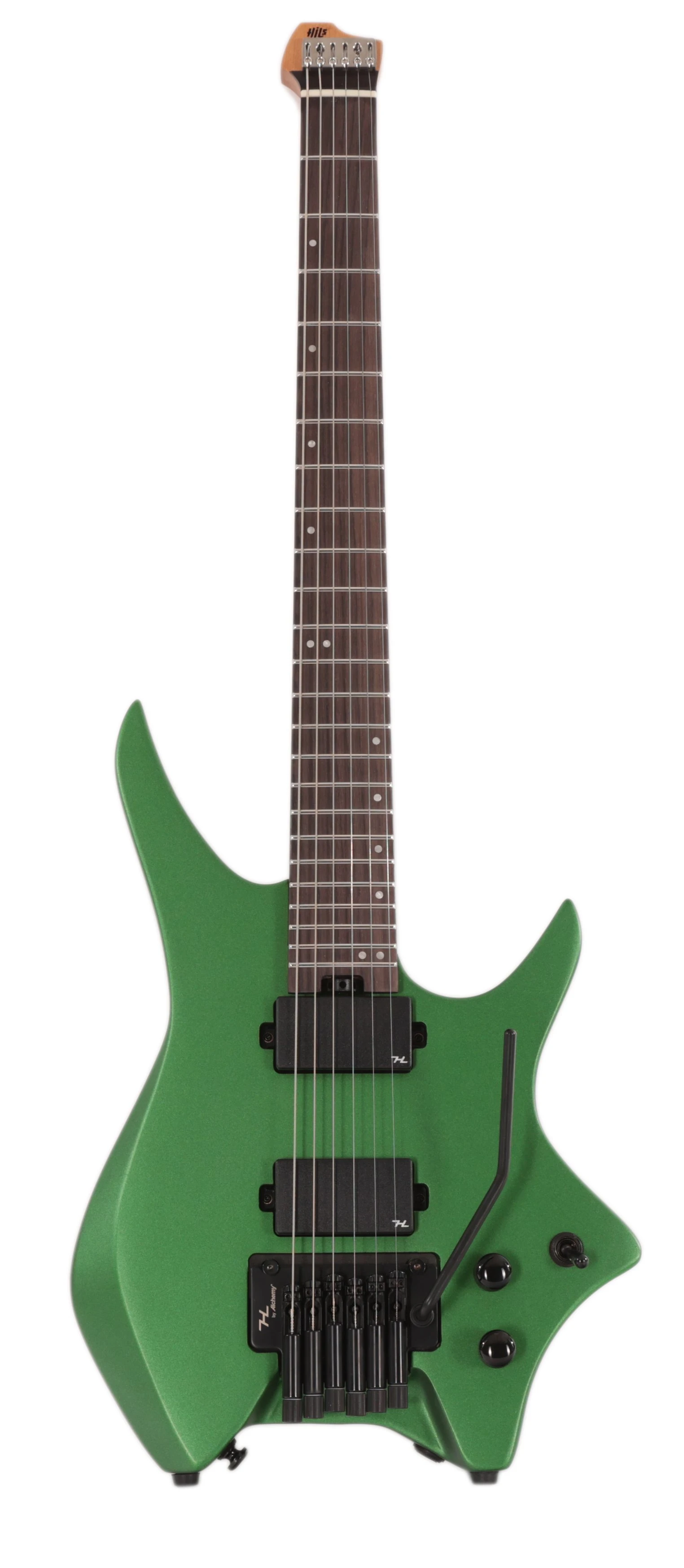 HILS NEXT HN5 Headless Electric Guitar in Satin Metallic Emerald Green - HN5S-NS-MEG   (2).jpg