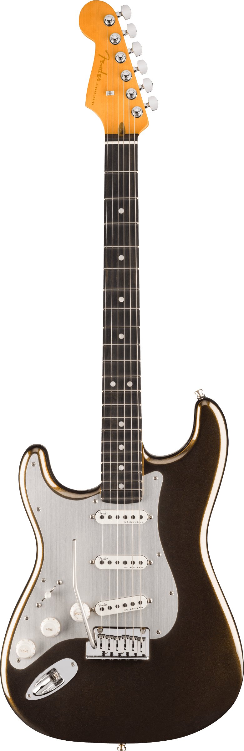 Fender American Ultra II Stratocaster Left Handed Ebony Fingerboard in Texas Tea - 0119161790_fen_ins_frt_1_rl.jpg
