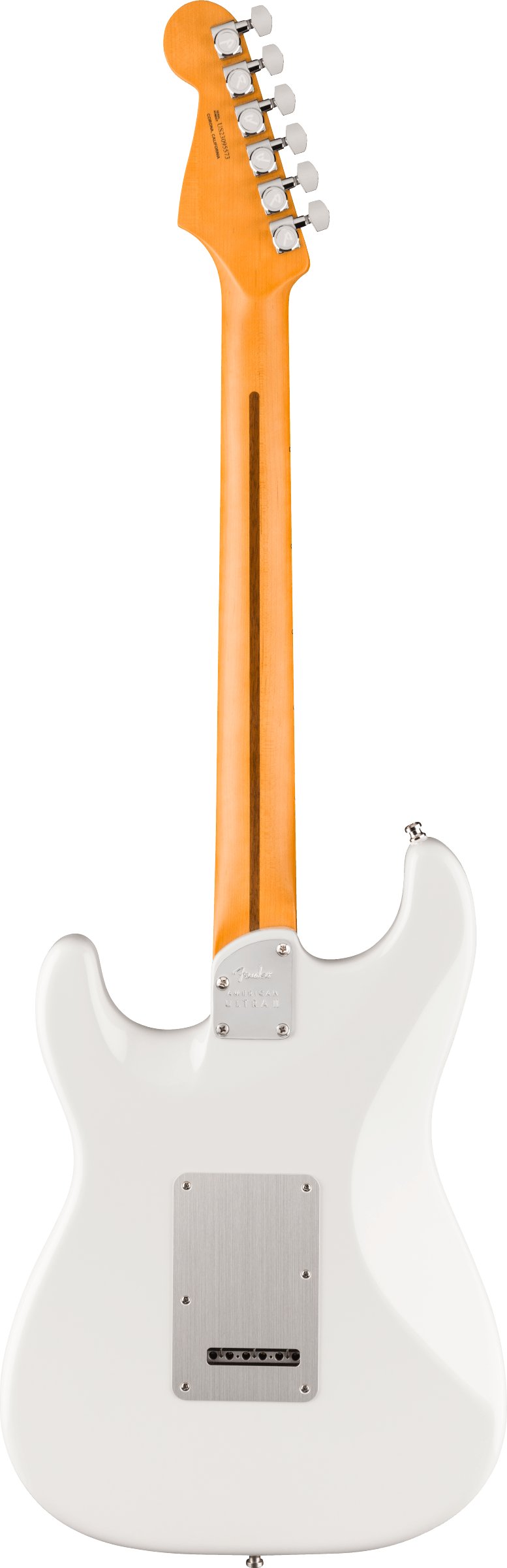 Fender American Ultra II Stratocaster Maple Fingerboard in Avalanche - 0119142796_fen_ins_bck_1_rl.jpg