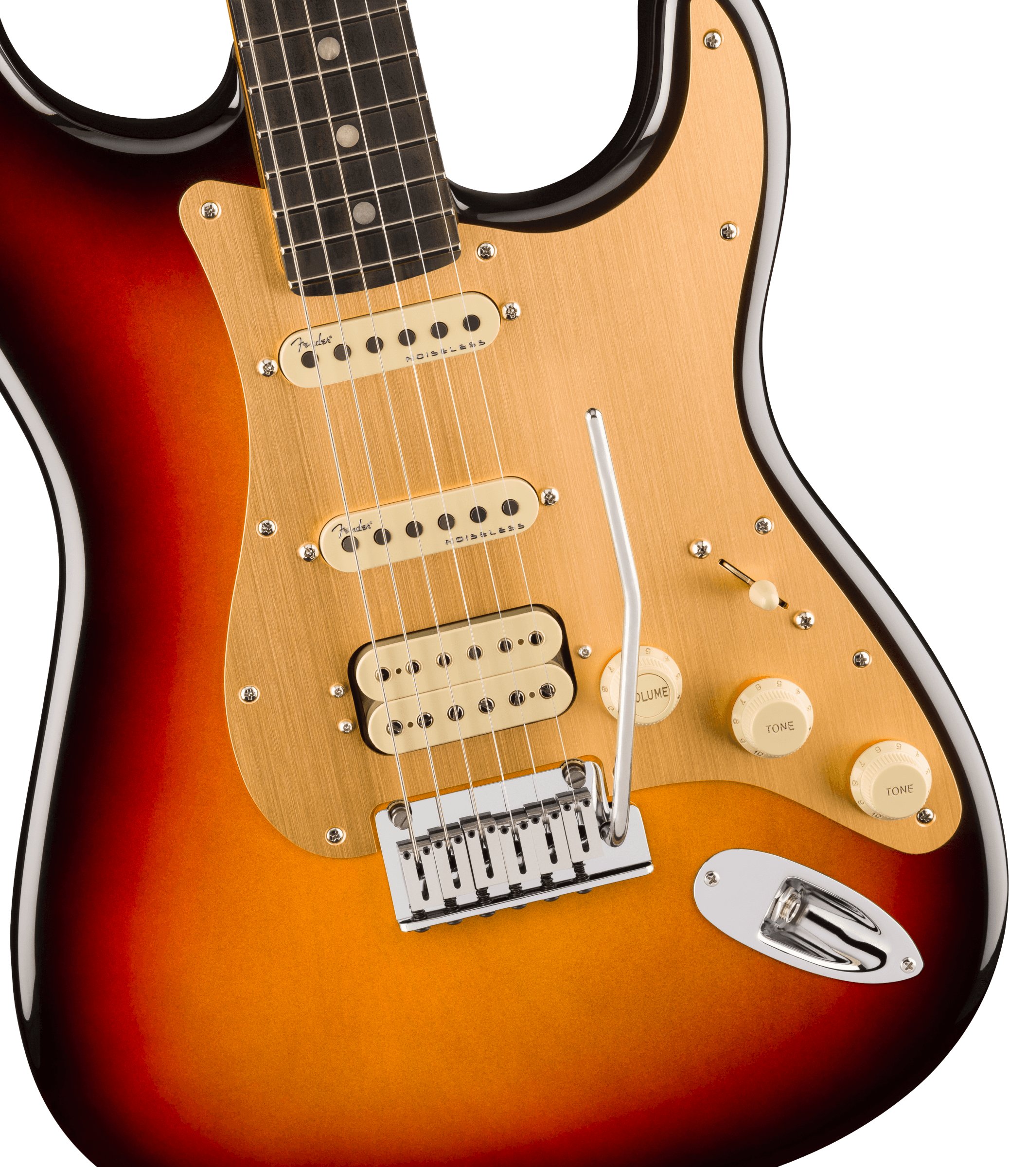 Fender American Ultra II Stratocaster HSS Ebony Fingerboard in