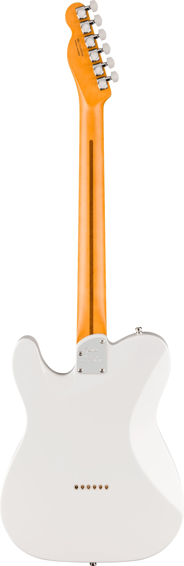 Fender American Ultra II Telecaster Maple Fingerboard in Avalanche - 0119172796_fen_ins_bck_1_rl.jpg