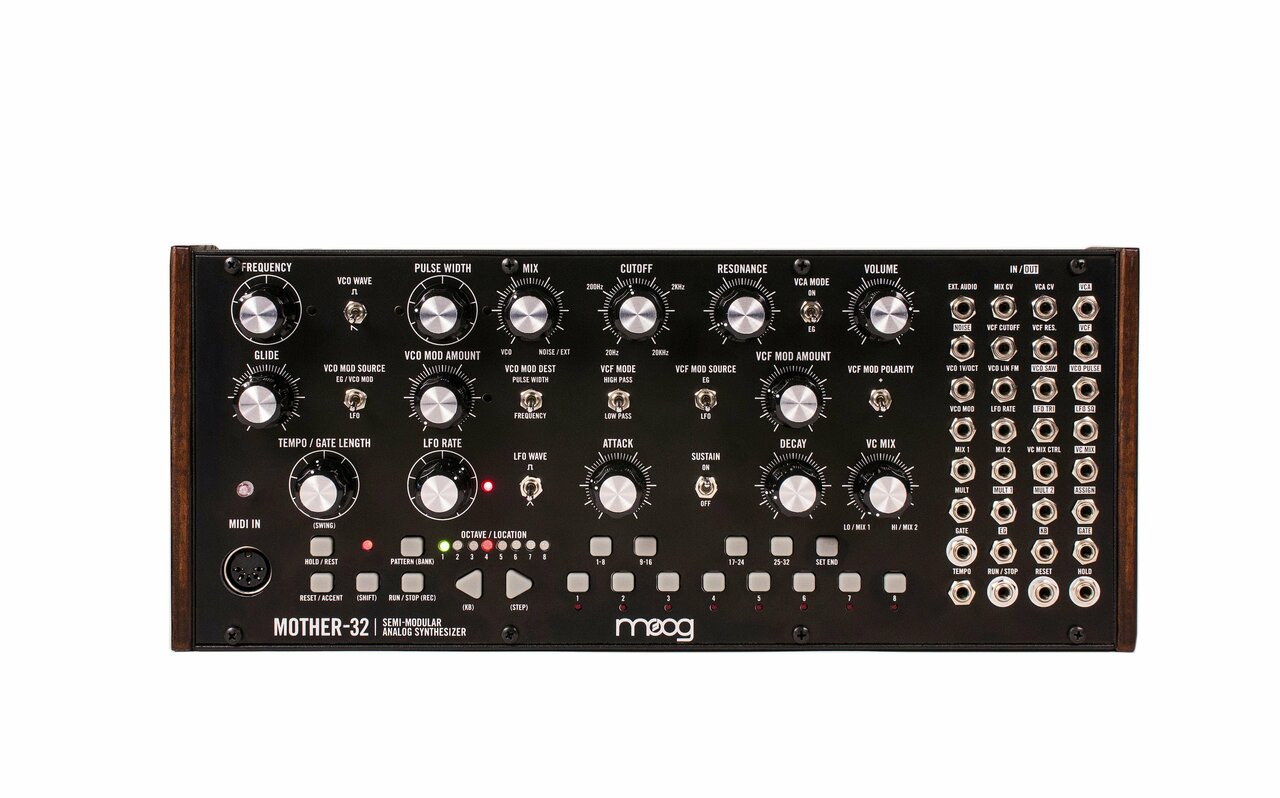 Moog Mother-32 Modular Synthesiser - 89726-Mother_32_Front_White.jpg