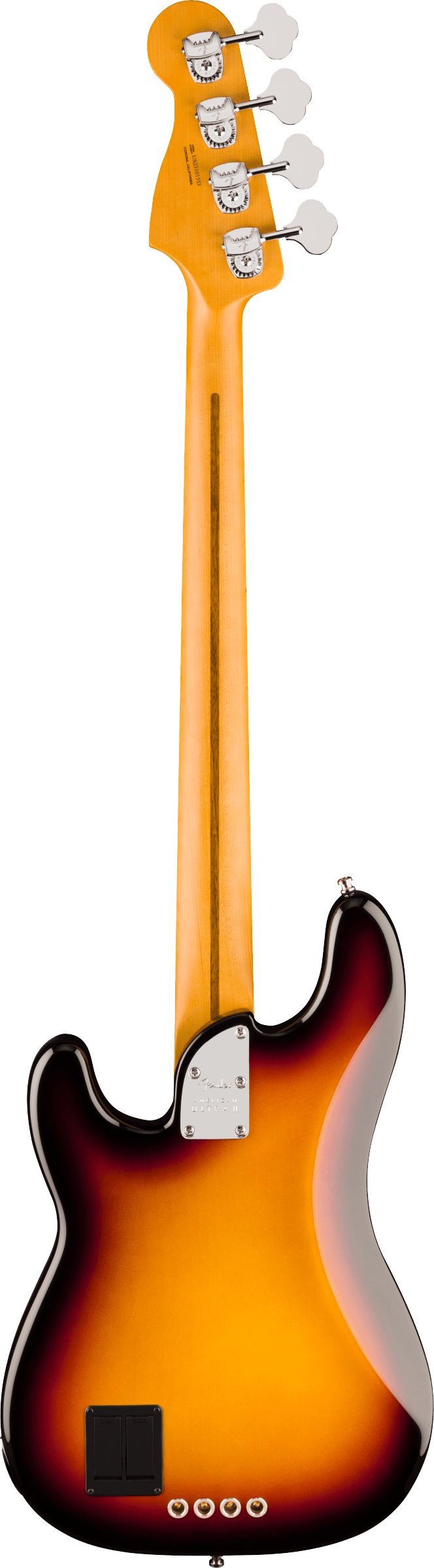 Fender American Ultra II Precision Bass Guitar in Ultraburst Maple
