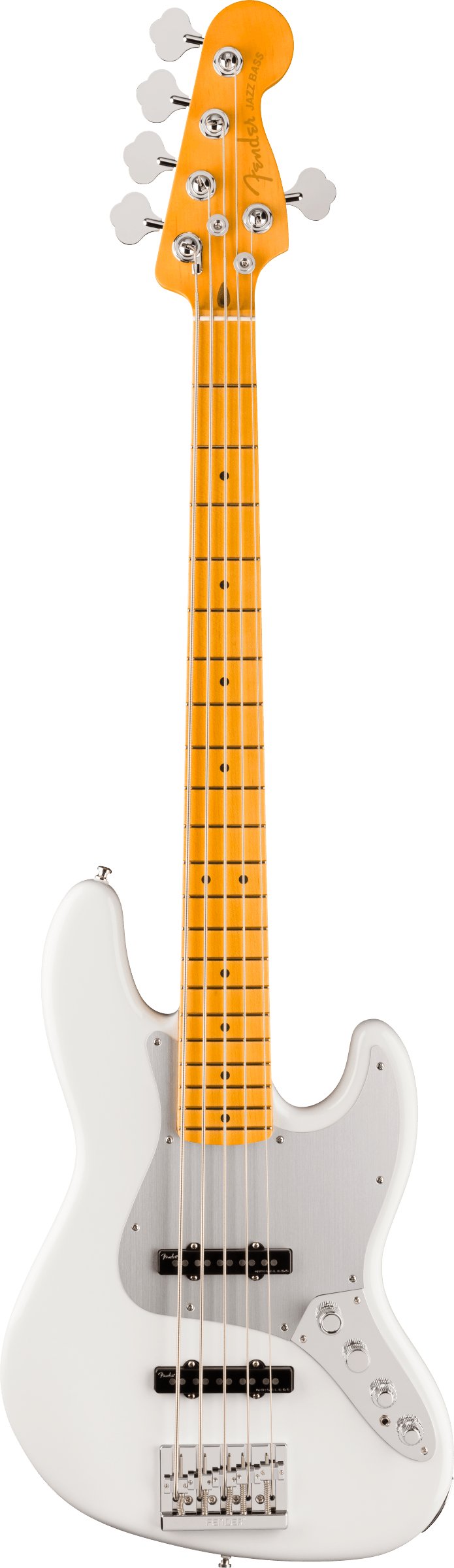 Fender American Ultra II Jazz Bass Guitar V in Avalanche Maple Fingerboard - 0199122796_fen_ins_frt_1_rr.jpg