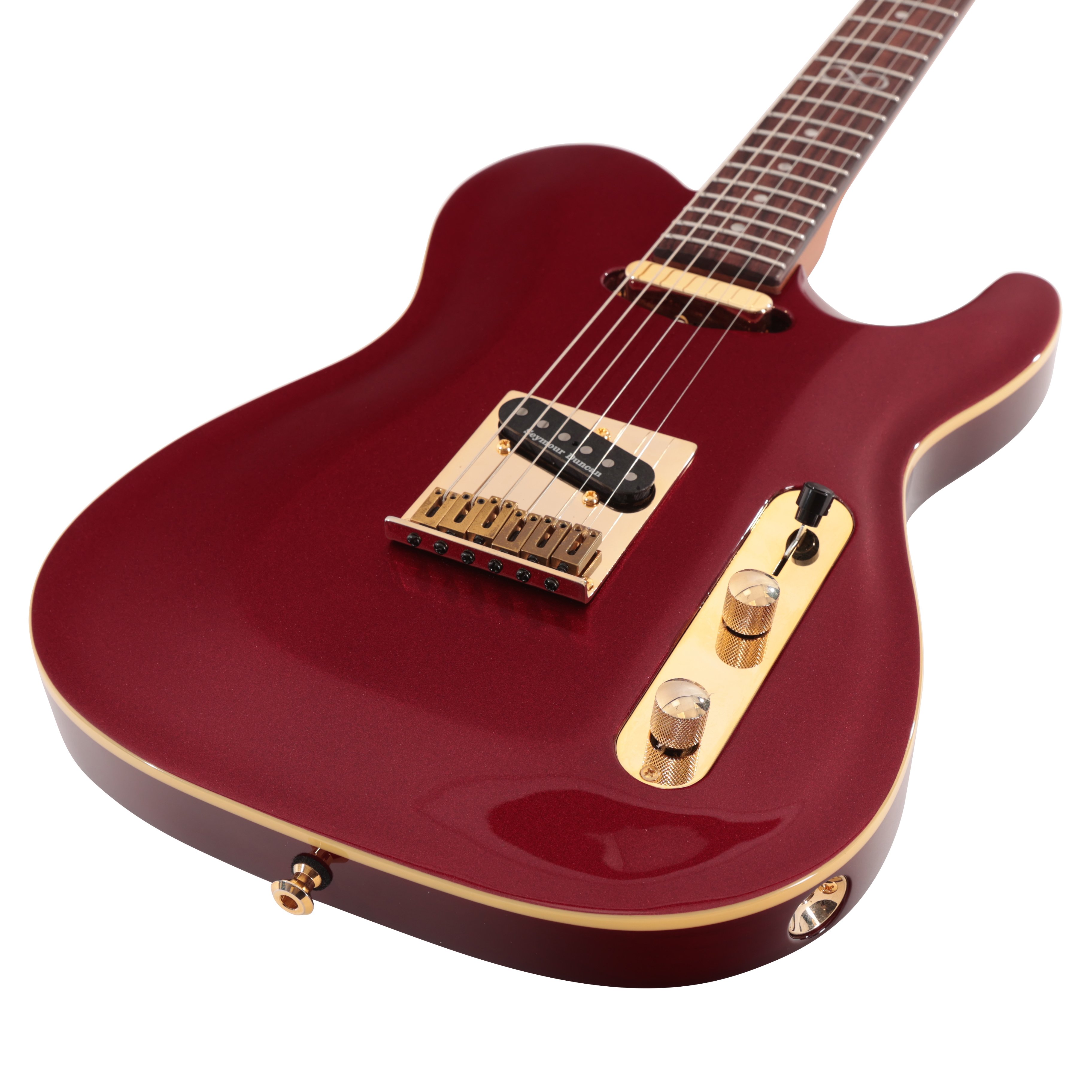 Chapman Law Maker Classic Electric Guitar in Hollywood Red - LMK-CLA-DCM (13).jpg