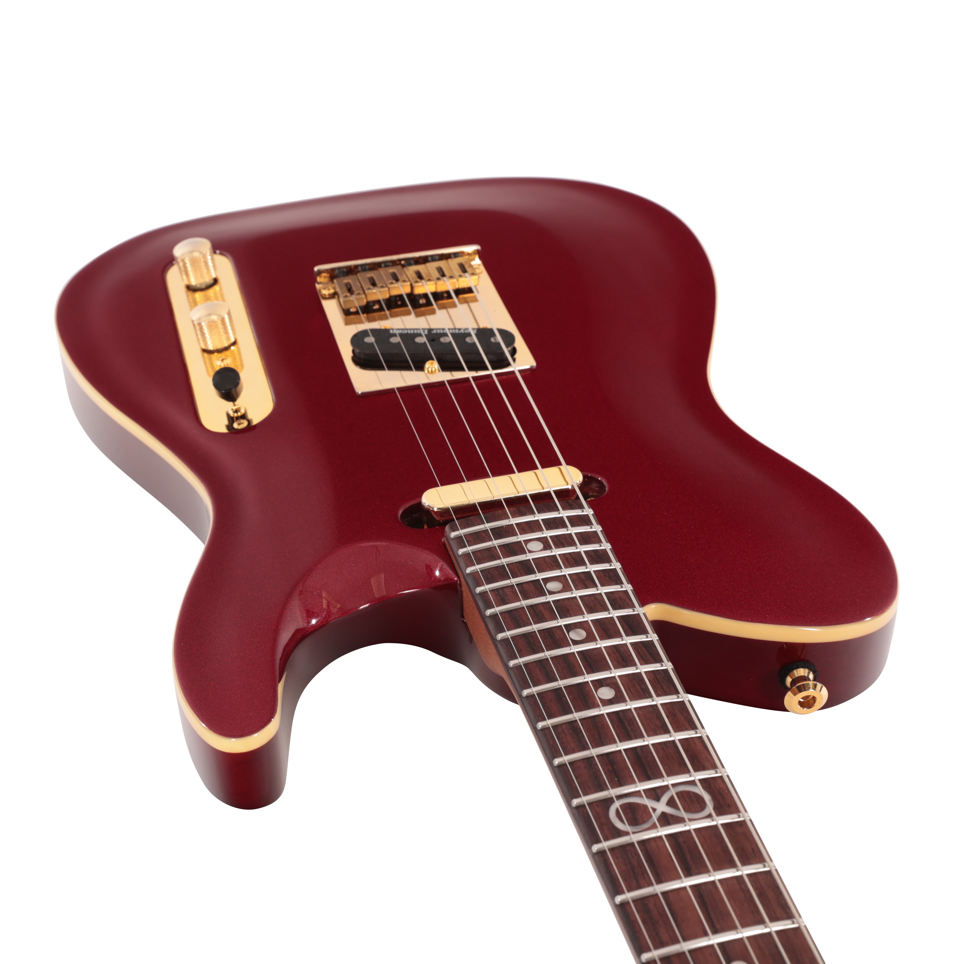 Chapman Law Maker Classic Electric Guitar in Hollywood Red - LMK-CLA-DCM (16).jpg