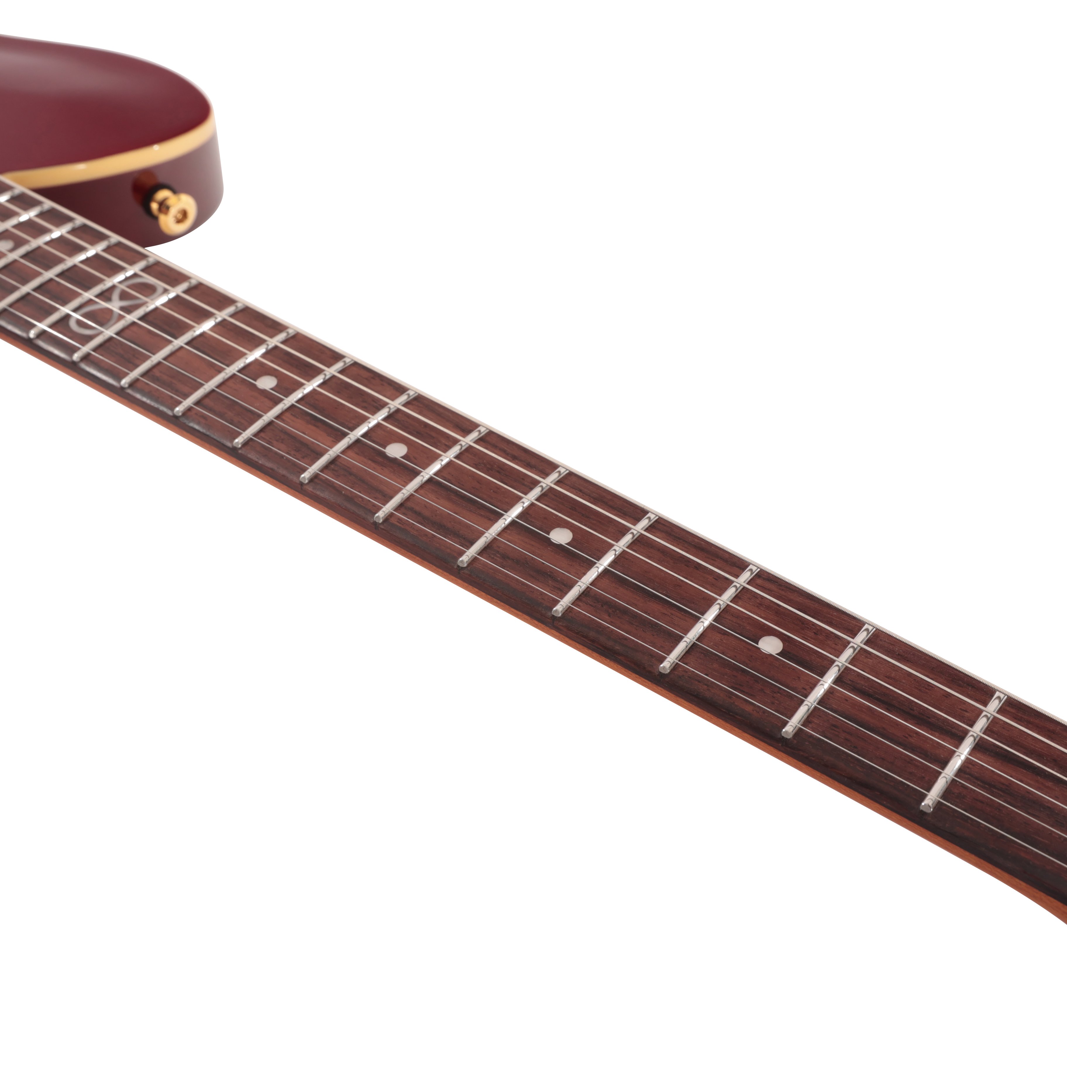 Chapman Law Maker Classic Electric Guitar in Hollywood Red - LMK-CLA-DCM (17).jpg