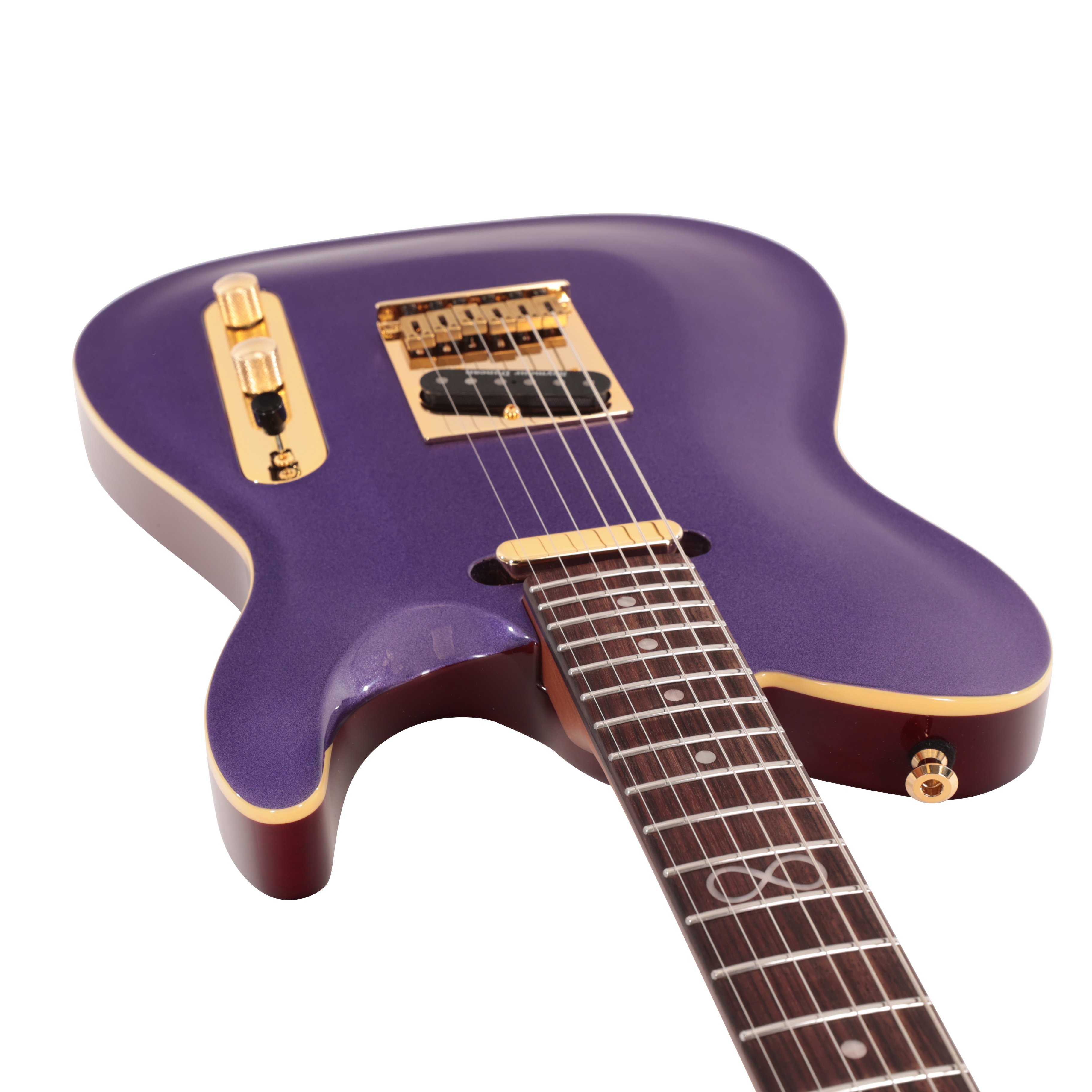 Chapman Law Maker Classic Electric Guitar in Paradise Purple - LMK-CLA-PUR (12).jpg